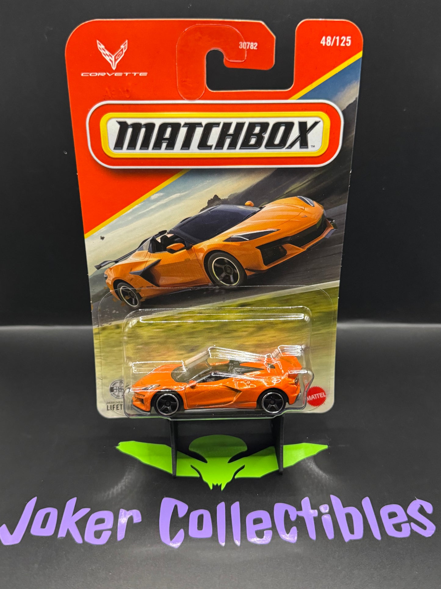 Matchbox 2026 Orange 2023 Chevy Corvette Z06 Convertible # 48/125