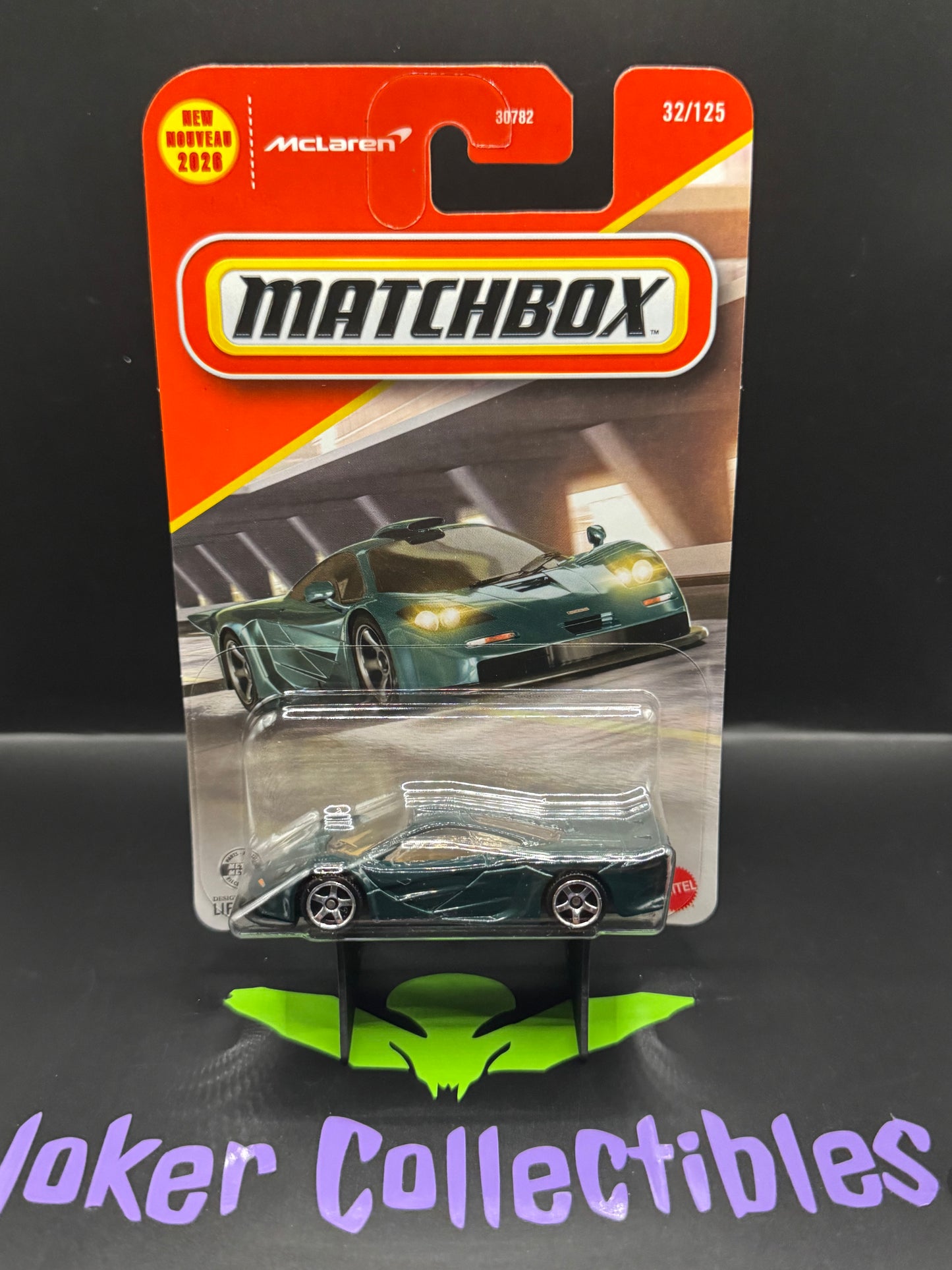 Matchbox 2026 Green 1997 McLaren F1 GT # 32/125