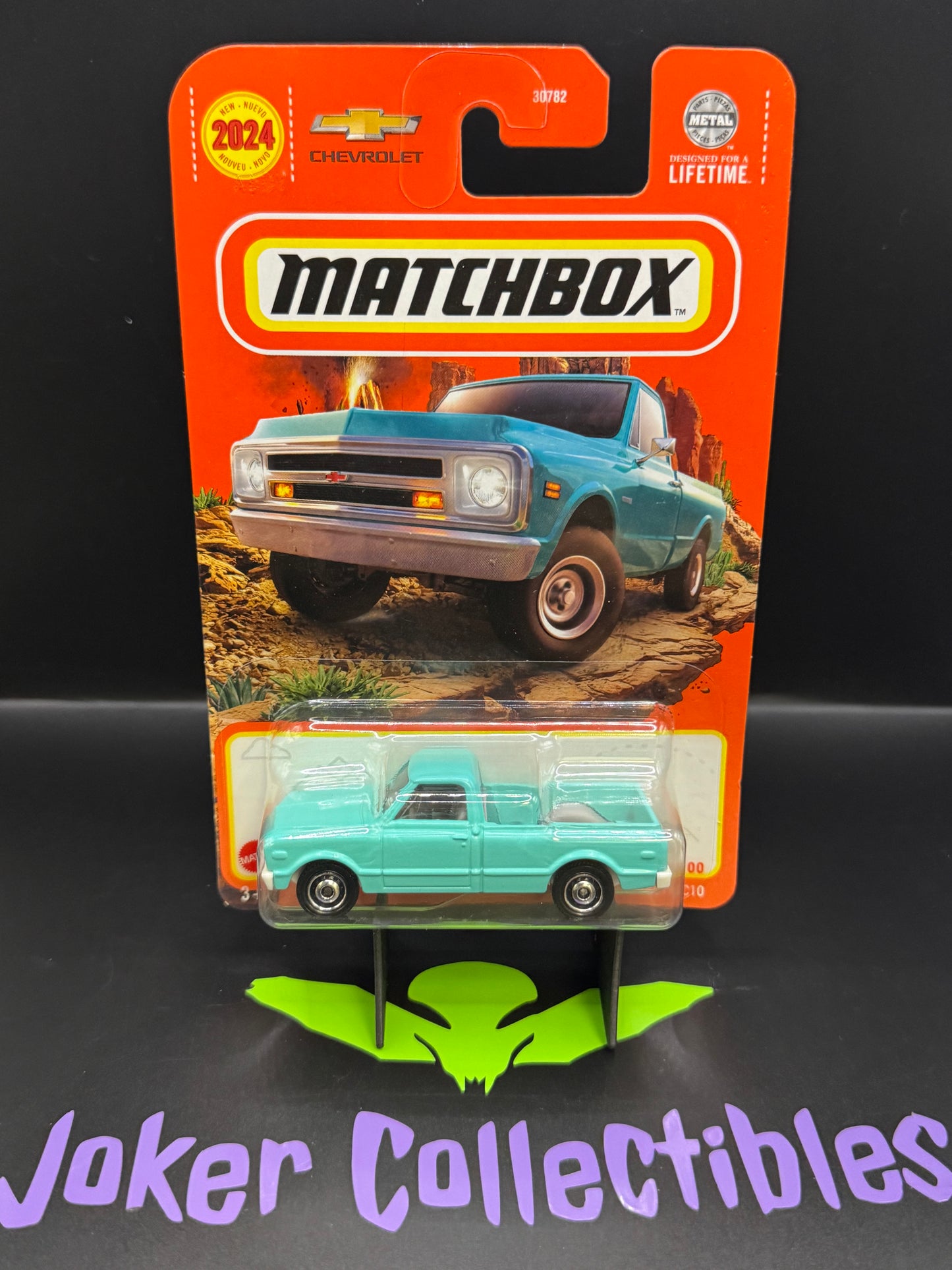 Matchbox 2024 Blue 1968 Chevy C10 # 19/100