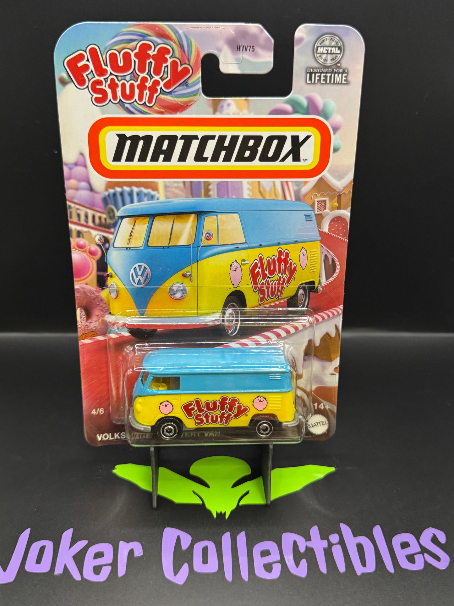 Matchbox Candy Fluffy Stuff Volkswagen Delivery Van