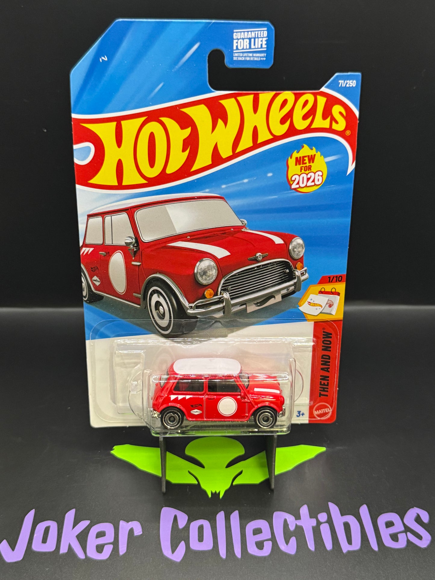Hot Wheels 2026 Red Austin Mini Cooper S 71/250 Then and Now 1/10 H Case