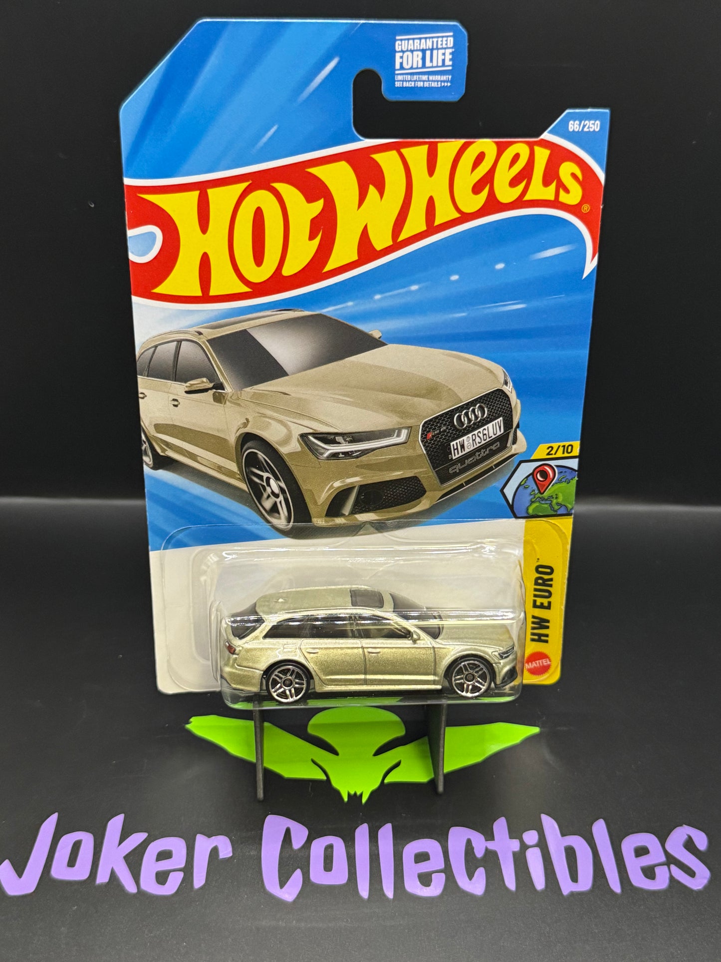 Hot Wheels 2026 Champagne '17 Audi RS 6 Avant 66/250 HW Euro 2/10 H Case