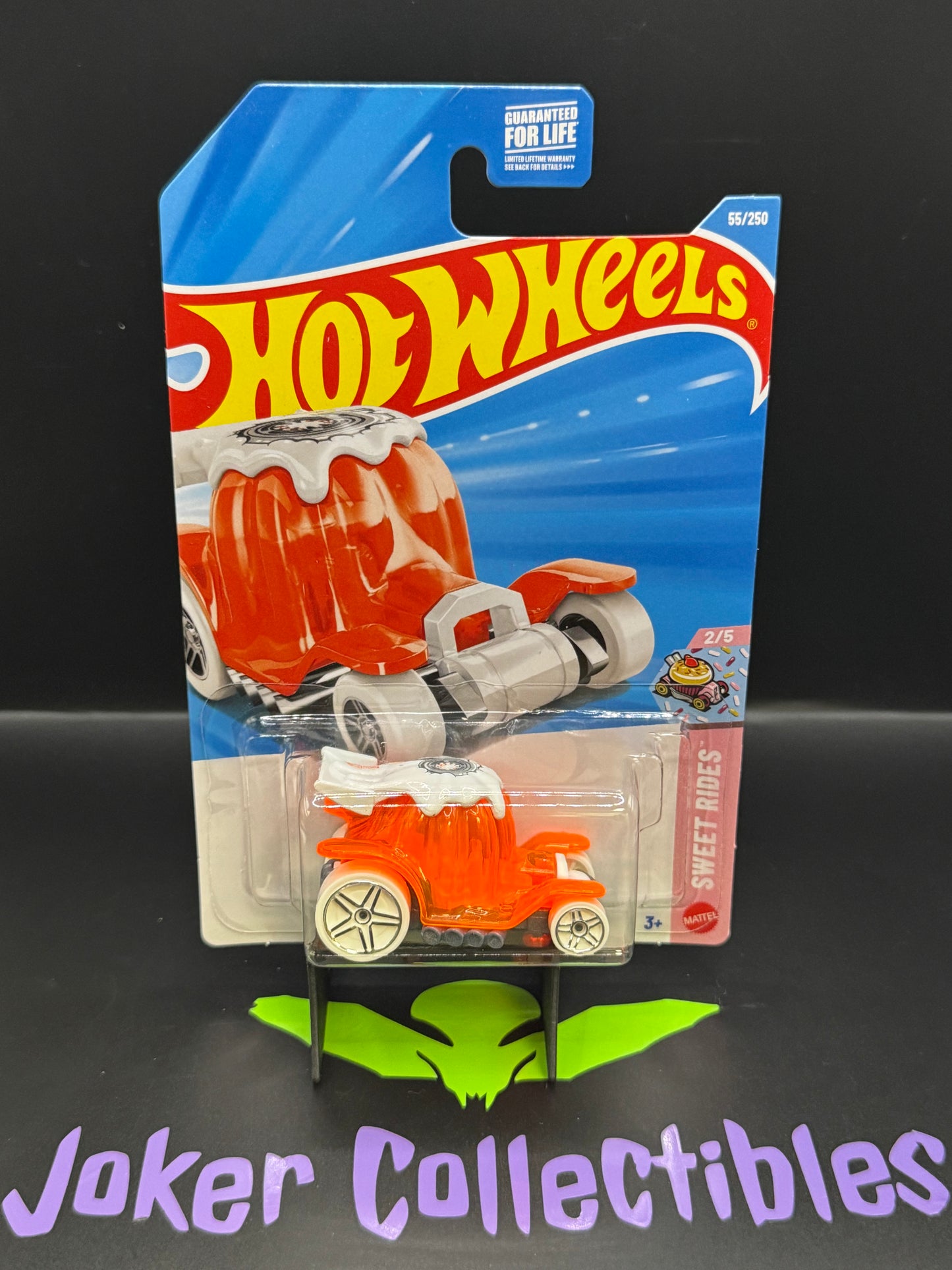 Hot Wheels 2026 Orange White Dessert Drifter 55/250 Sweet Rides 2/5 H Case