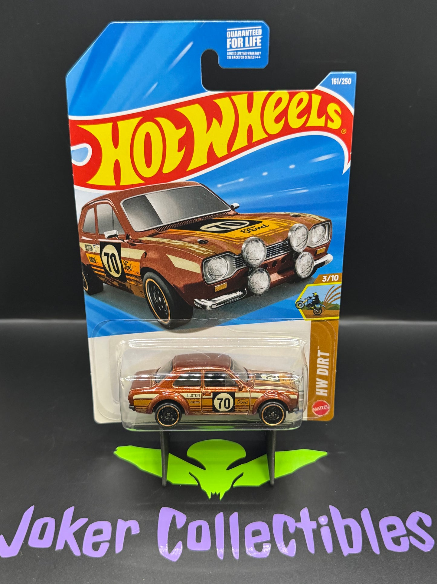 Hot Wheels 2026 Brown '70 Ford Escort RS1600 161/250 HW Dirt 3/10 H Case