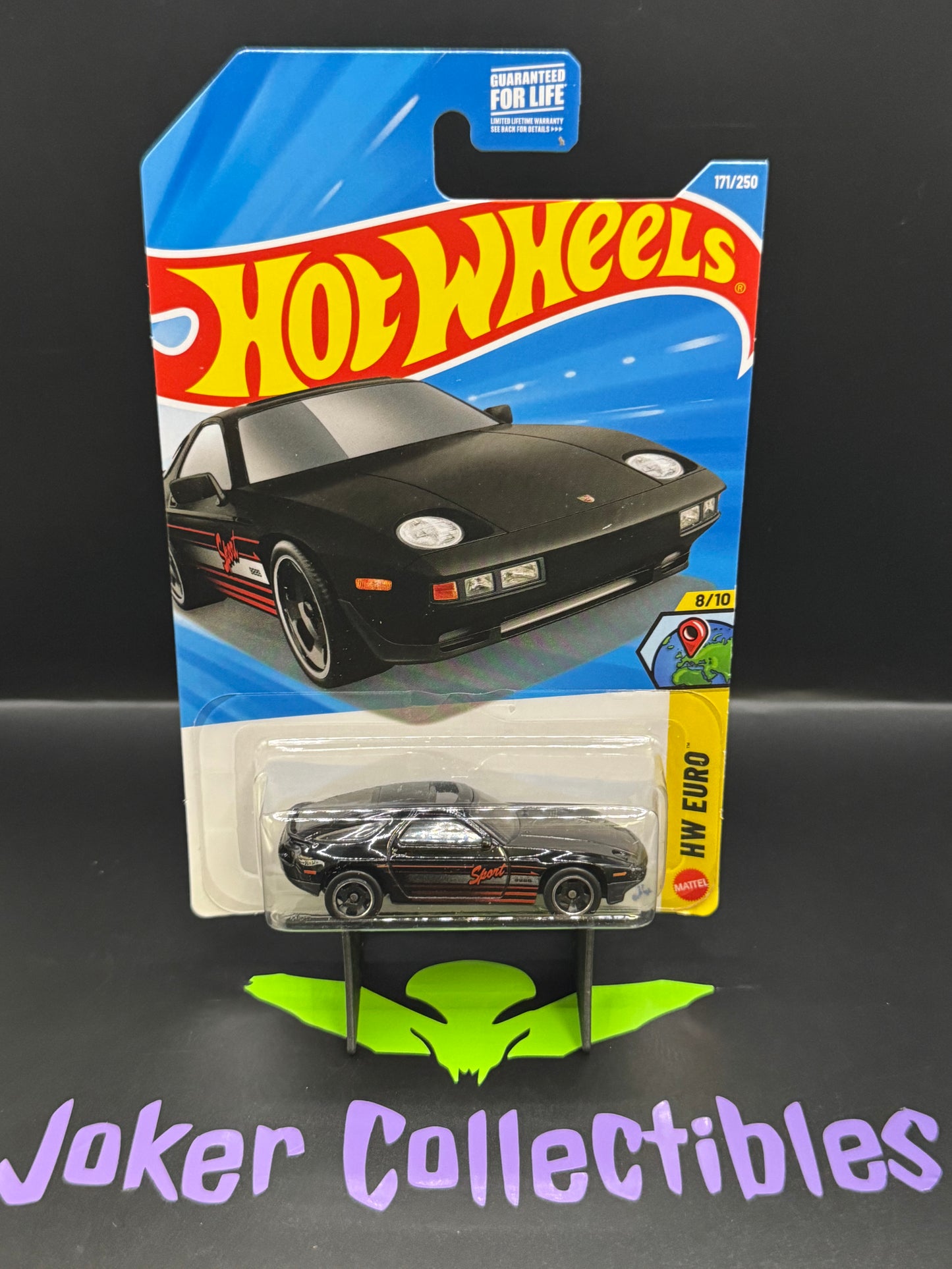Hot Wheels 2026 Black 1983 Porsche 928S 171/250 HW Euro 8/10 H Case