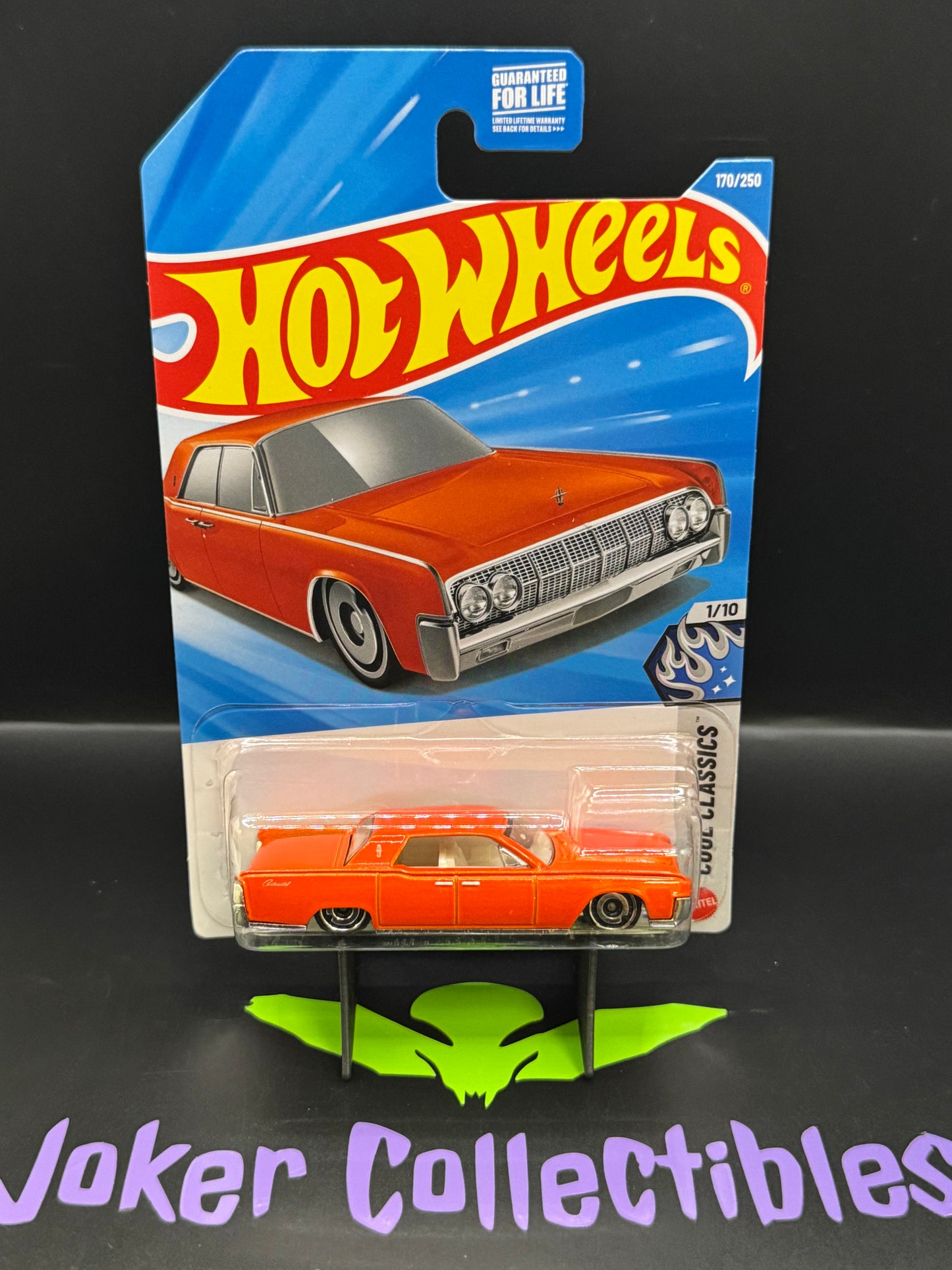 Hot Wheels 2026 Orange '64 Lincoln Continental 170/250 Cool Classics 1/10 H Case