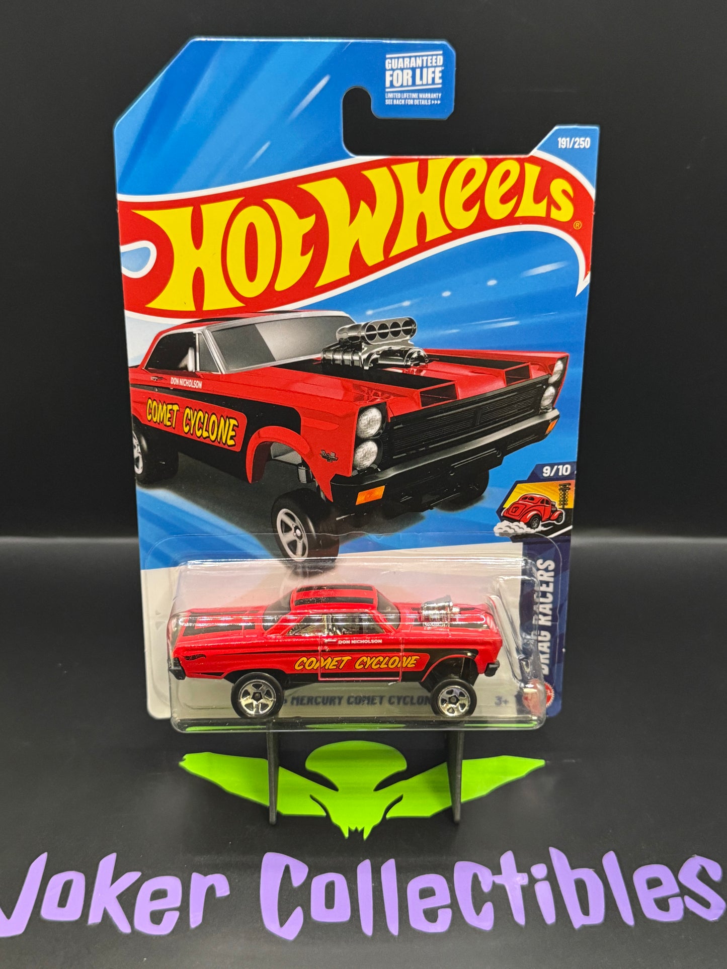 Hot Wheels 2026 Red '65 Mercury Comet Cyclone 191/250 Drag Racers 9/10 H Case