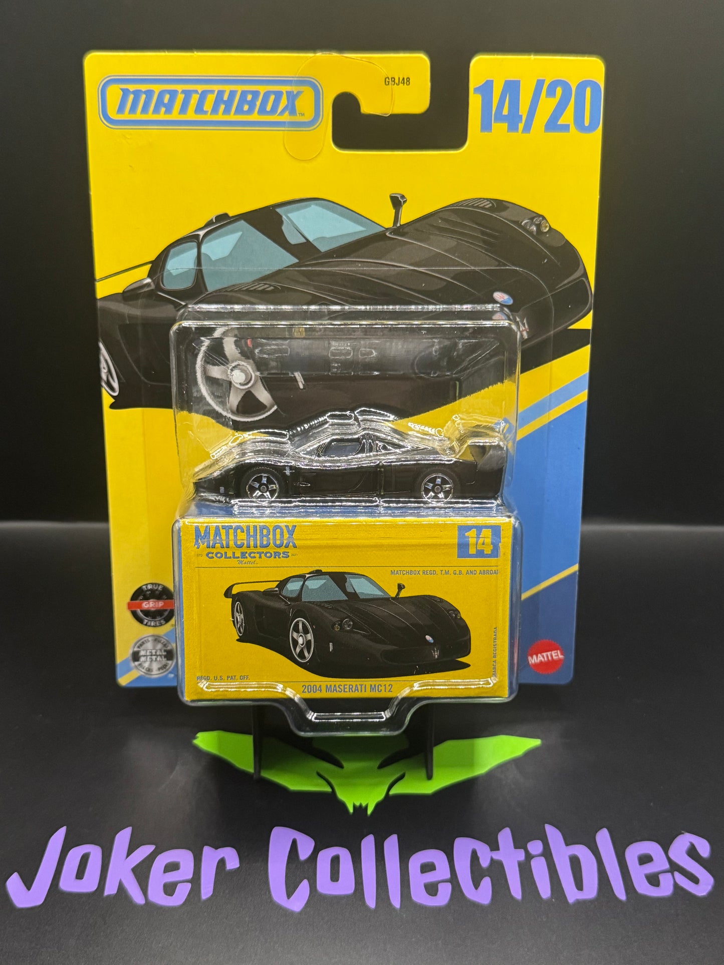 Matchbox Collectors 2026 Black 2004 Maserati MC12 # 14/20