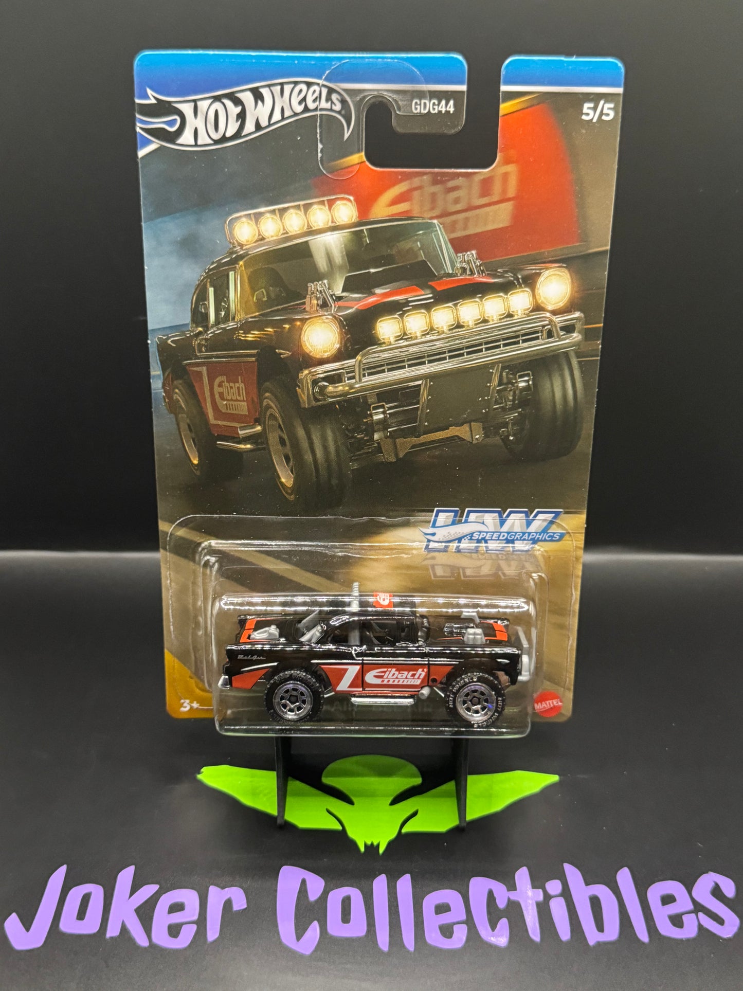 Hot Wheels Silver Series HW Speed Graphics Eibach Big-Air Bel-Air # 5/5