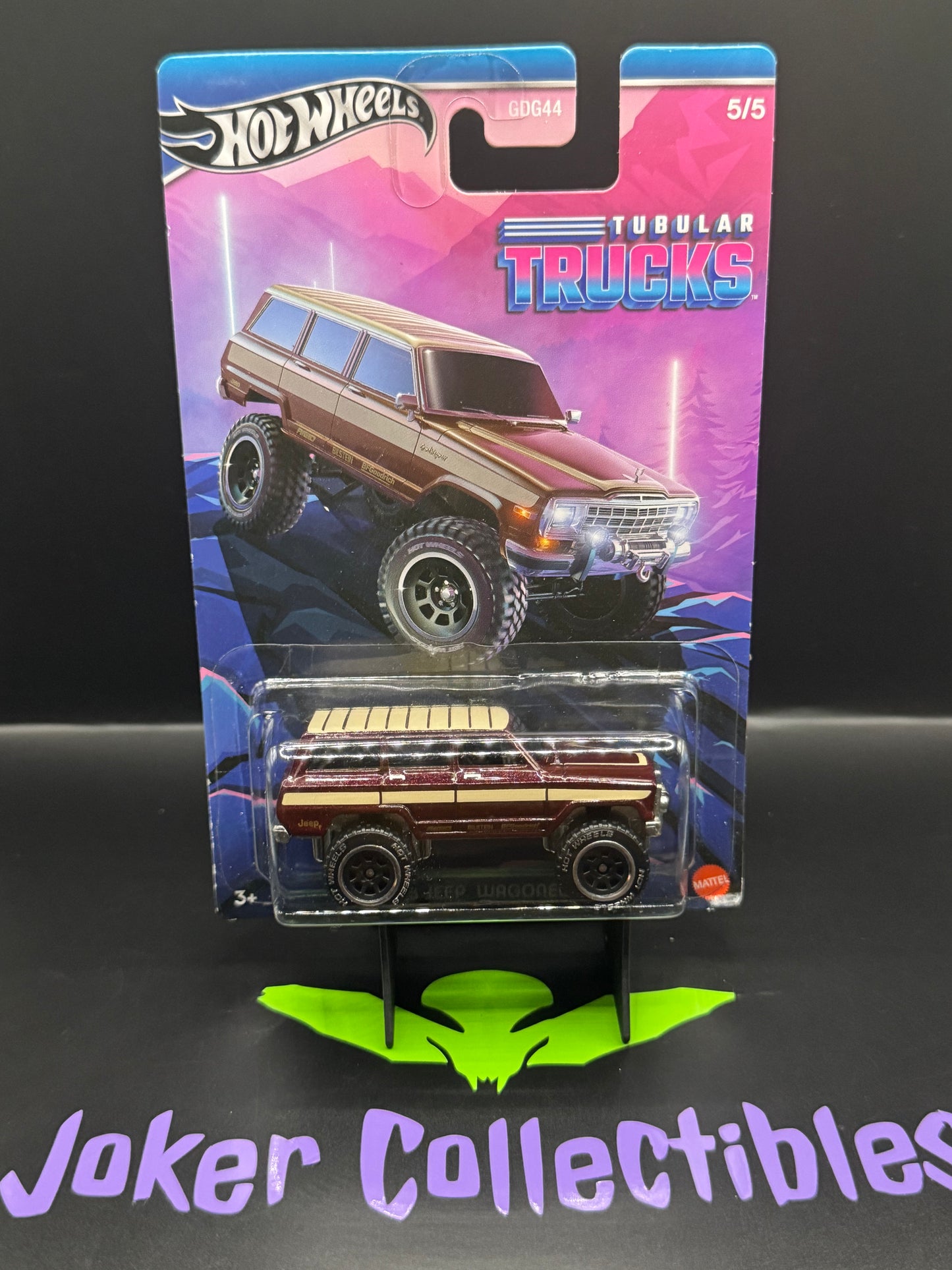 Hot Wheels Silver Series Tubular Trucks 1988 Jeep Wagoneer # 5/5