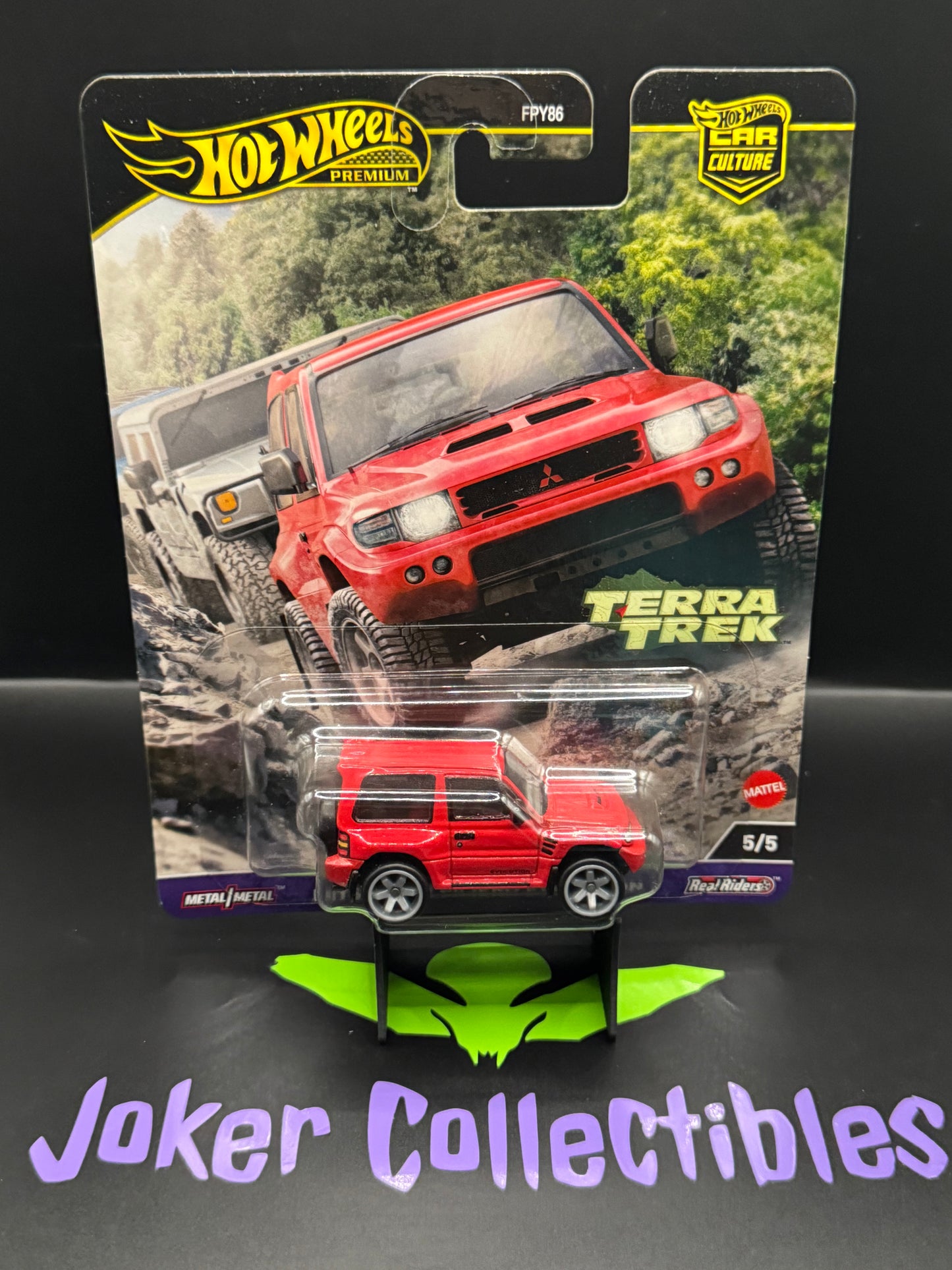 Hot Wheels Premium Car Culture Terra Trek Mitsubishi Pajero Evolution # 5/5