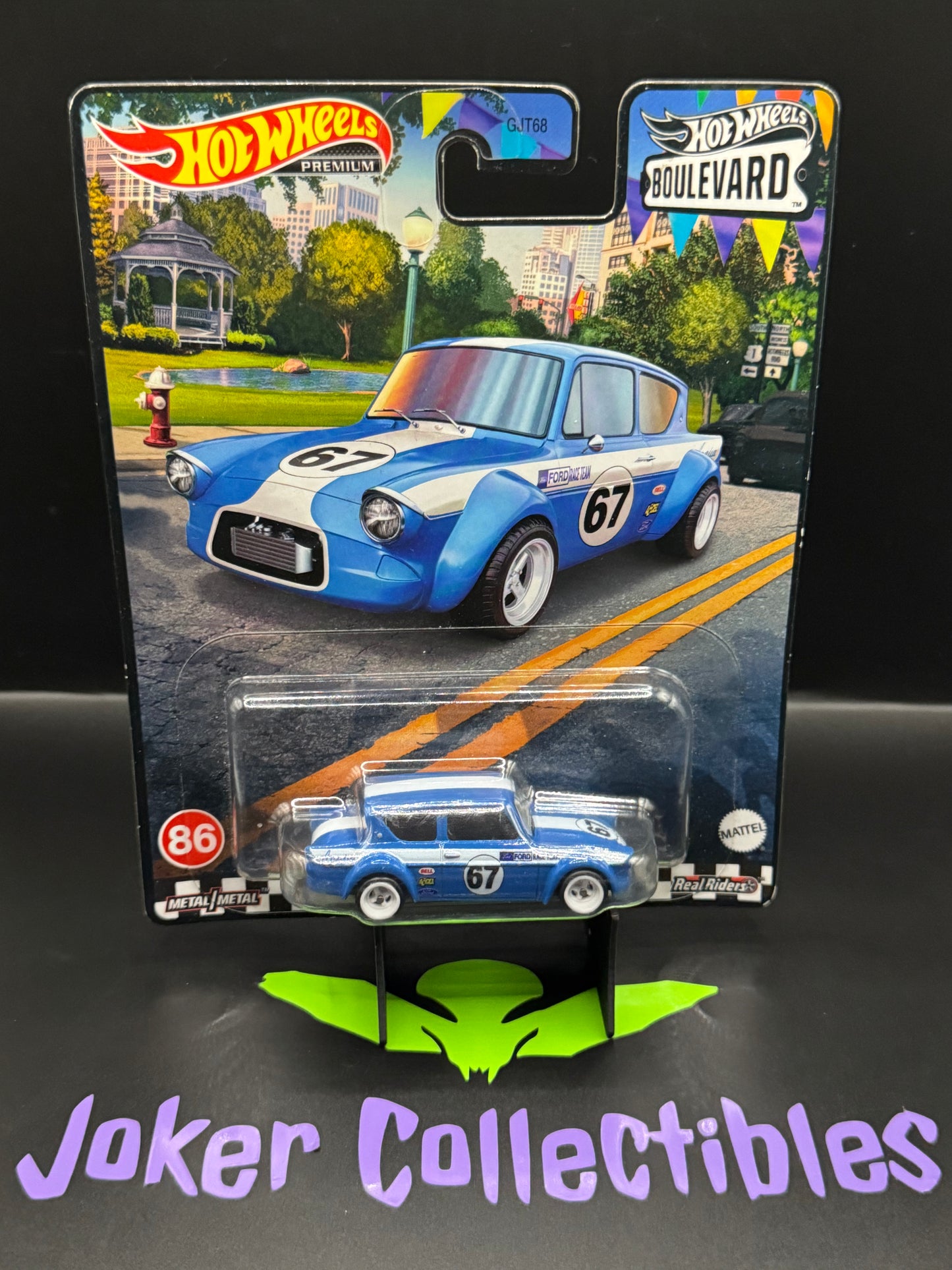 Hot Wheels Premium Boulevard '67 Ford Anglia Racer # 86