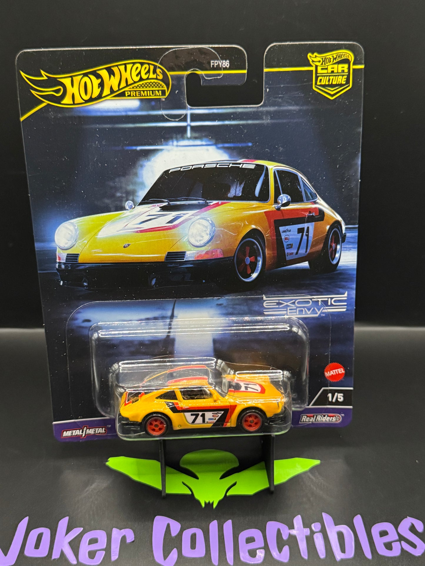Hot Wheels Premium Car Culture Exotic Envy '71 Porsche 911 # 1/5