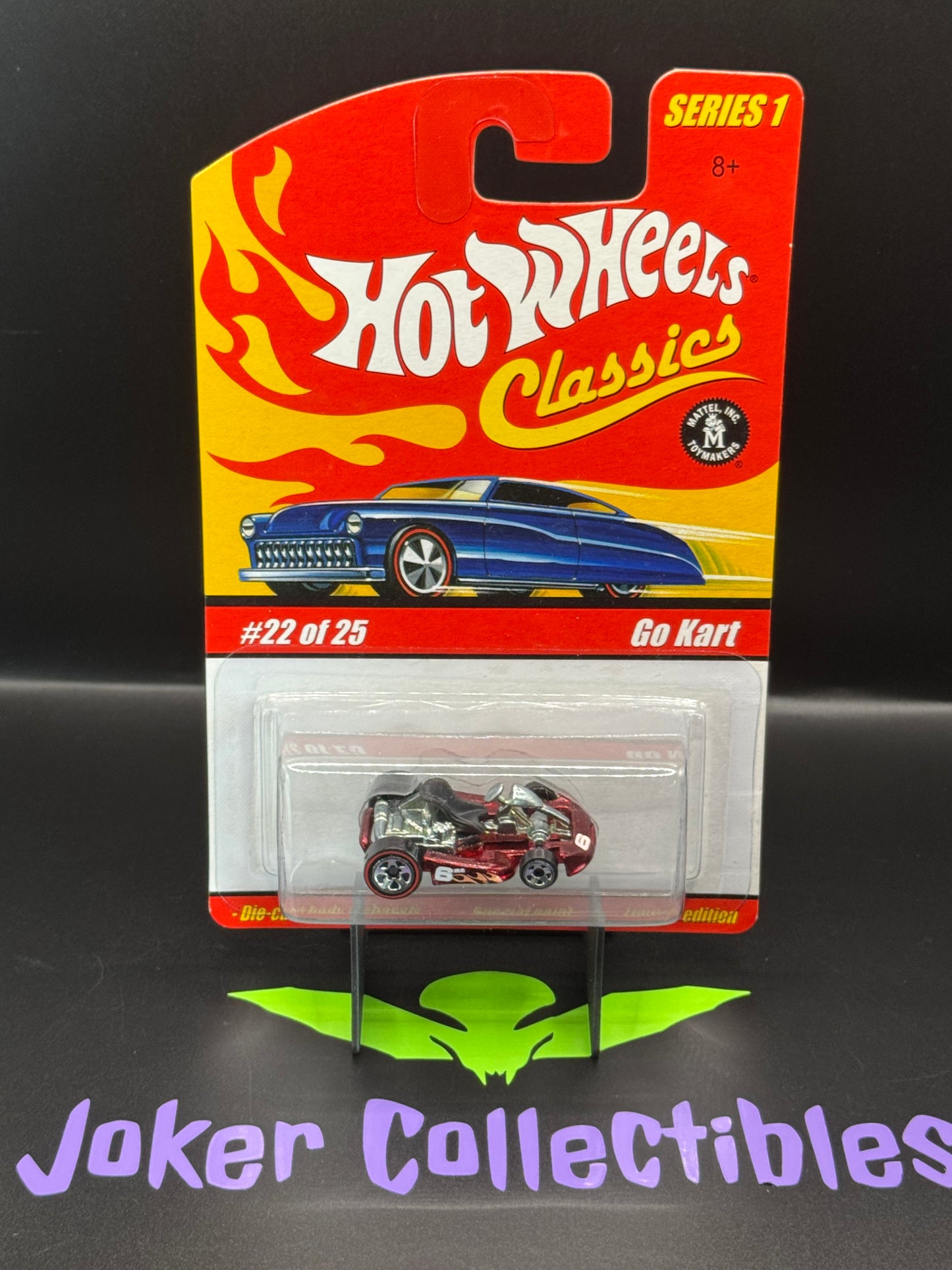 Hot Wheels 2005 Classics Series 1 Go Kart 22 of 25 Red w/ Protector