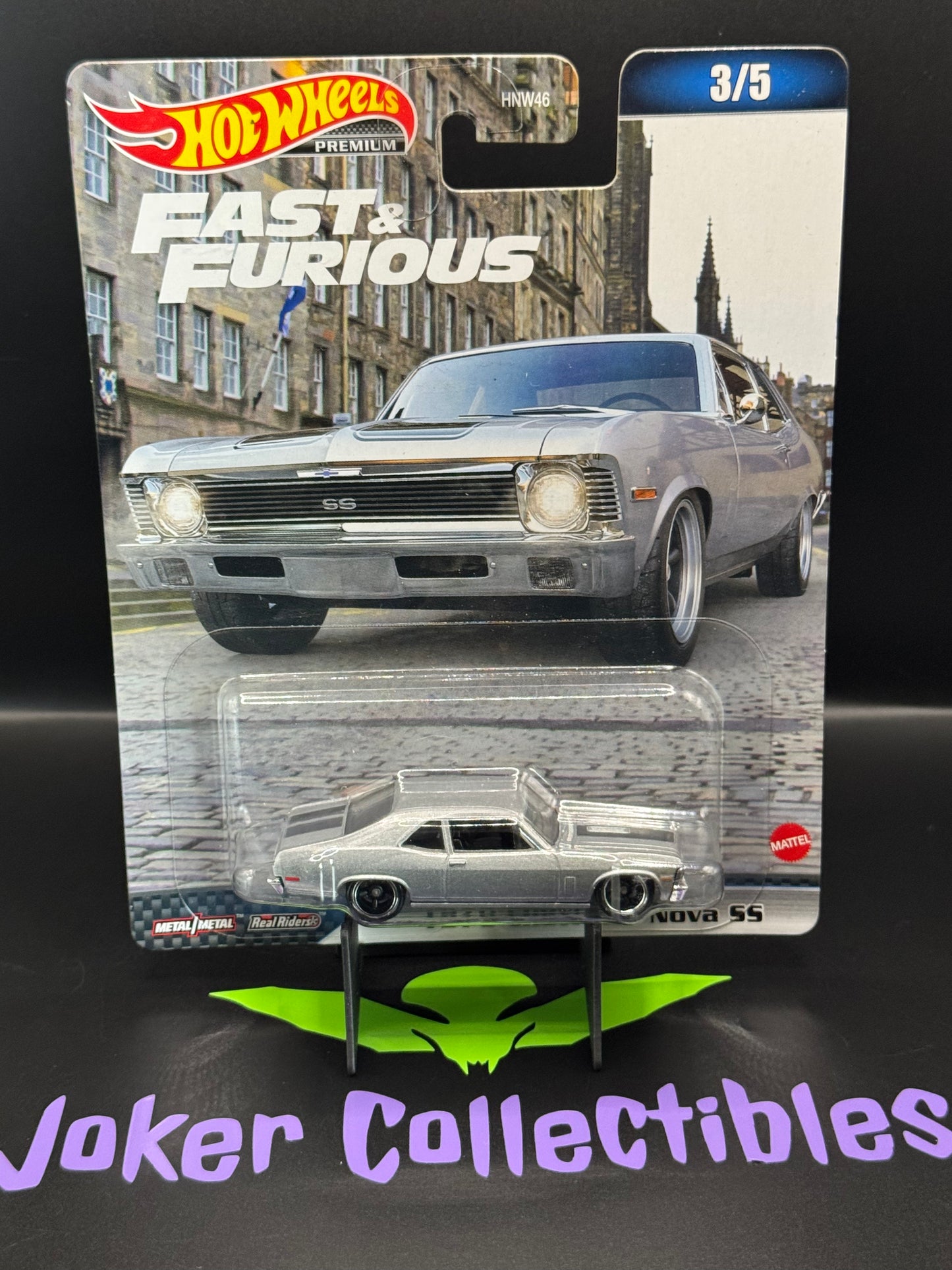 Hot Wheels Premium Fast & Furious F9 Fast Saga 1970 Chevrolet Nova SS 3/5