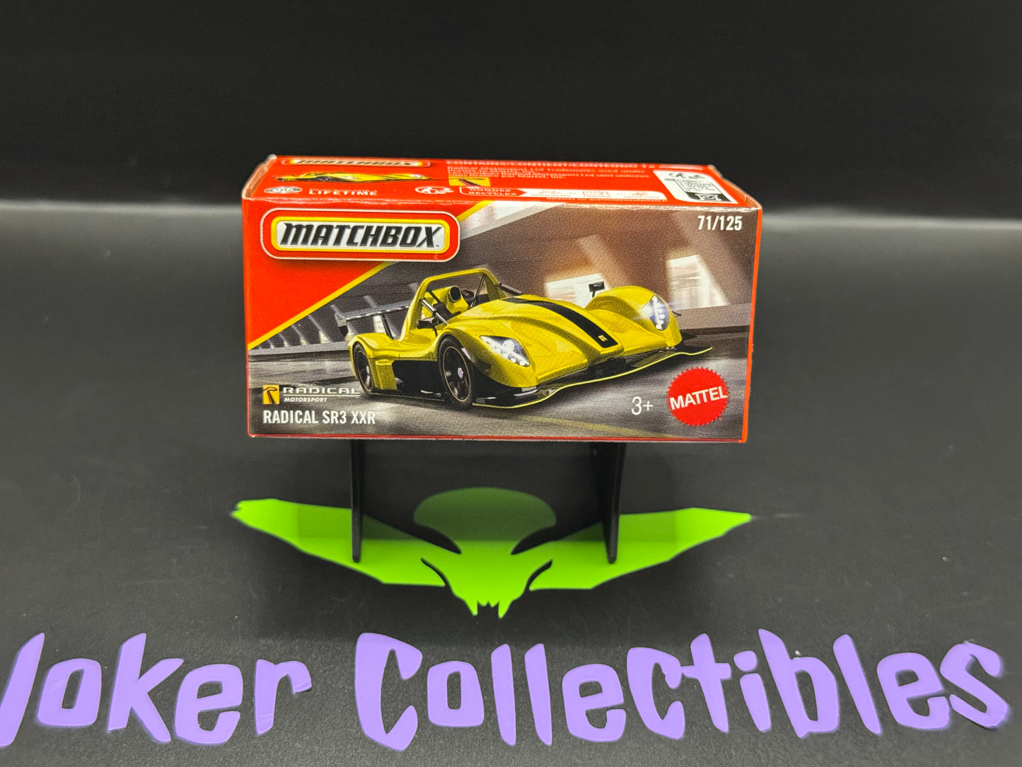 Matchbox Power Grabs 2026 Yellow Radical SR3 XXR # 71/125