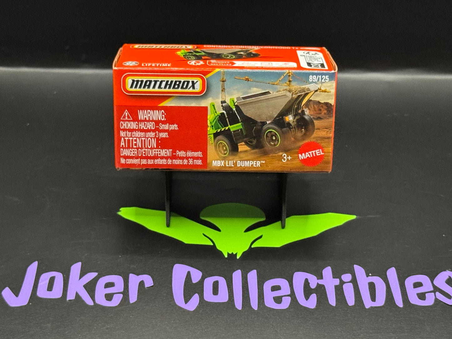 Matchbox Power Grabs 2026 Green MBX Lil' Dumper # 89/125