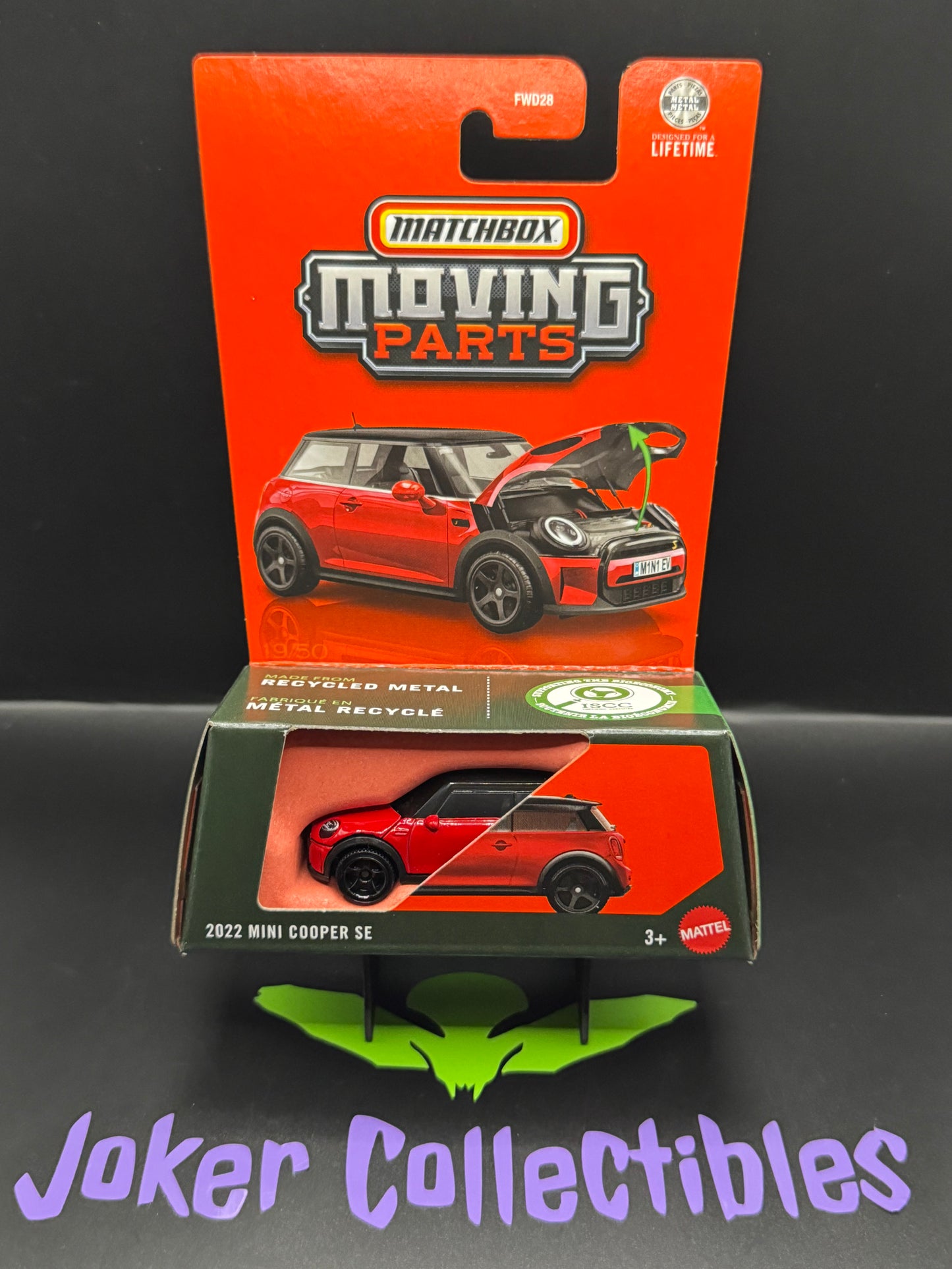 Matchbox 2026 Moving Parts Red 2022 Mini Cooper SE