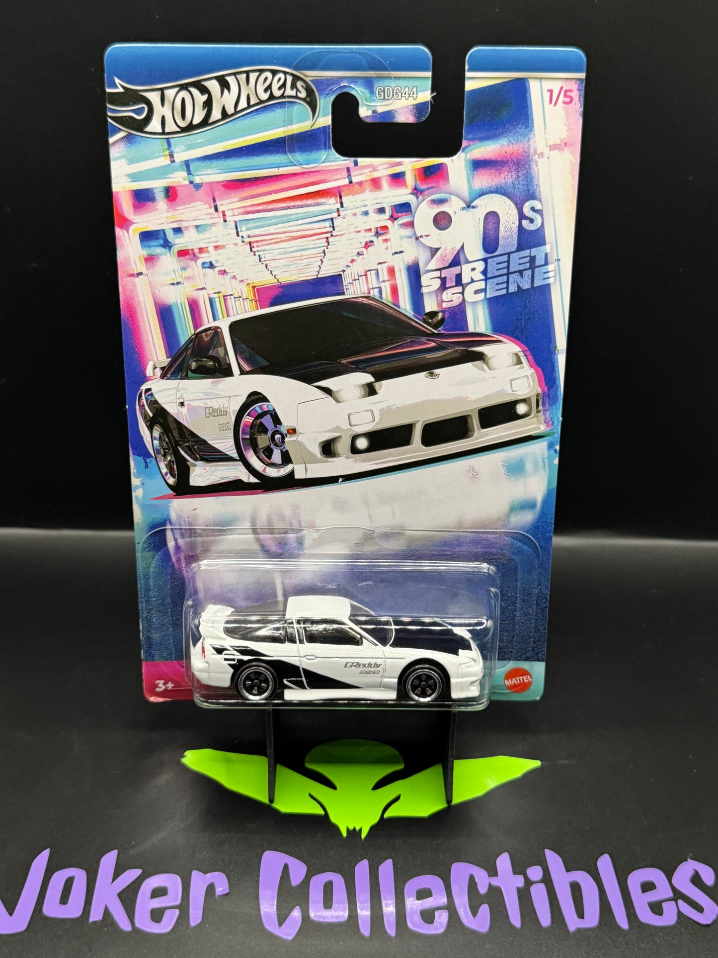 Hot Wheels Silver Series 90s Street Scene '96 Nissan 180SX Type X # 1/5