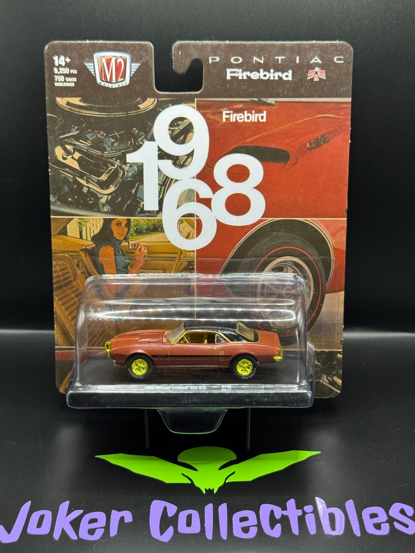 M2 Machines Auto-Drivers Chase Copper 1968 Pontiac Firebird 400 H.O. R110 24-17