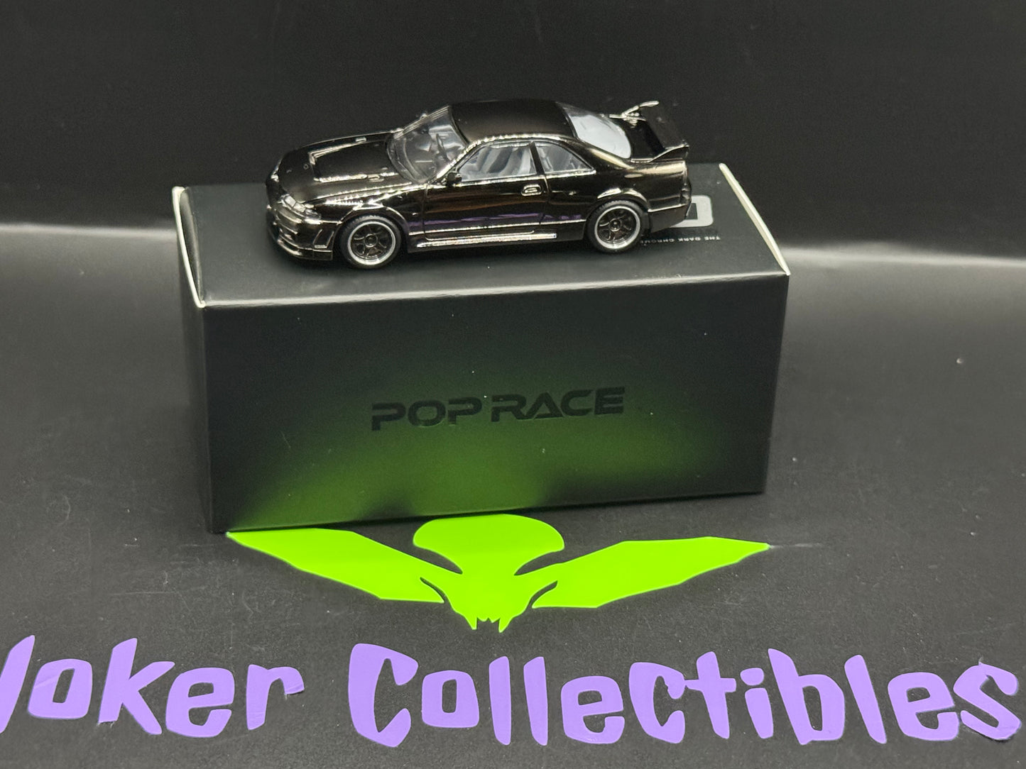 Pop Race The Dark Chrome Series Nissan Skyline GTR R33 400R PRDC-003