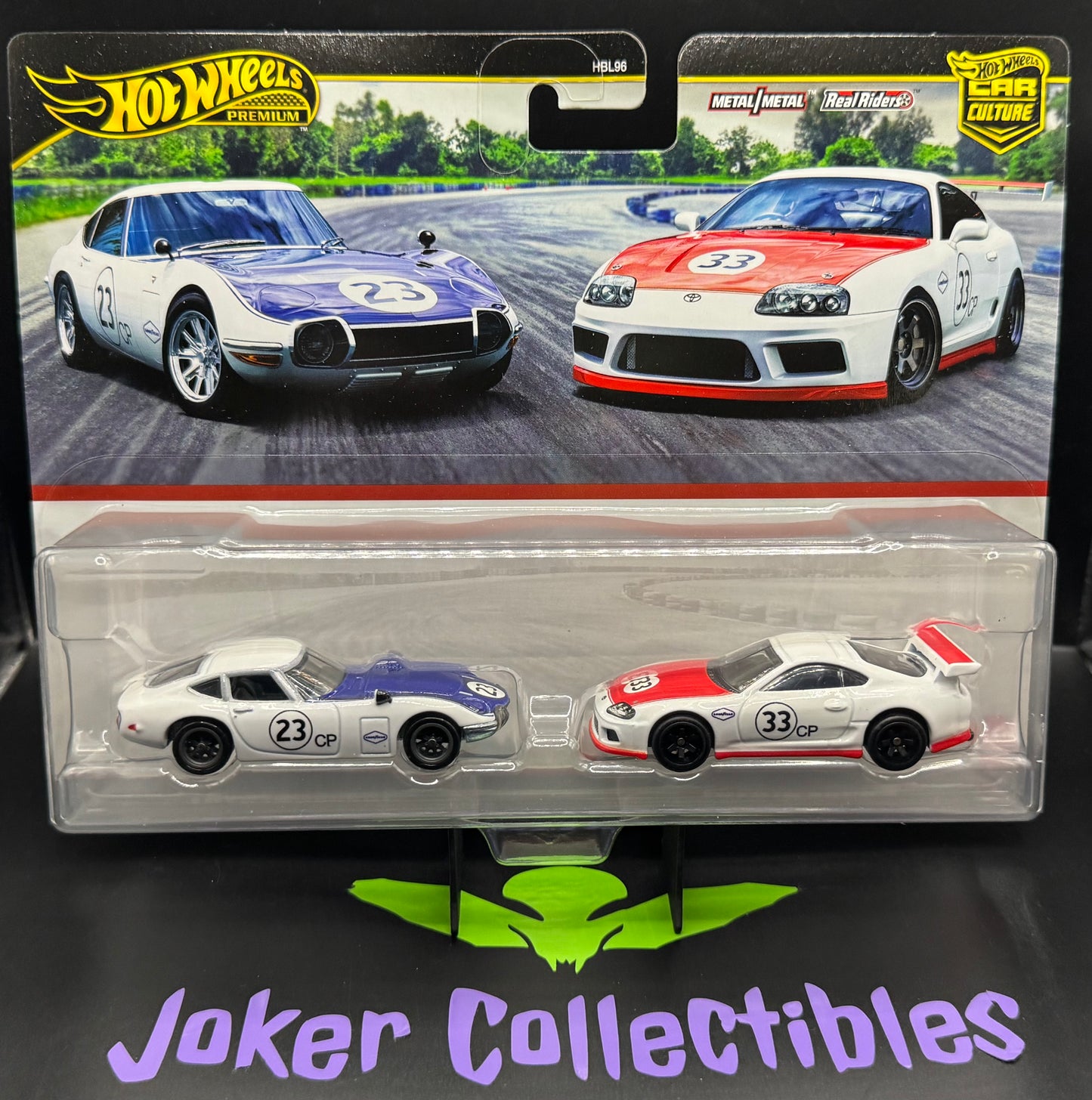 Hot Wheels Premium Car Culture 2 Pack Toyota 2000GT & Toyota Supra