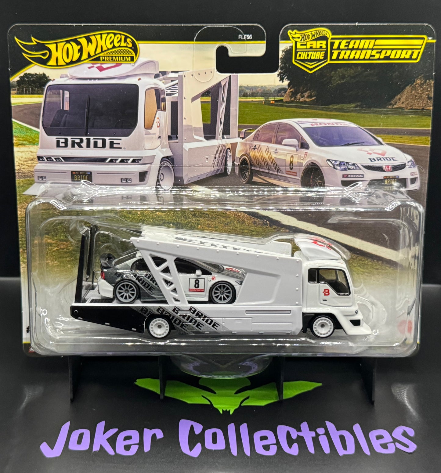 Hot Wheels Team Transport '07 Honda Civic Type R & Kousoku Hauler # 93