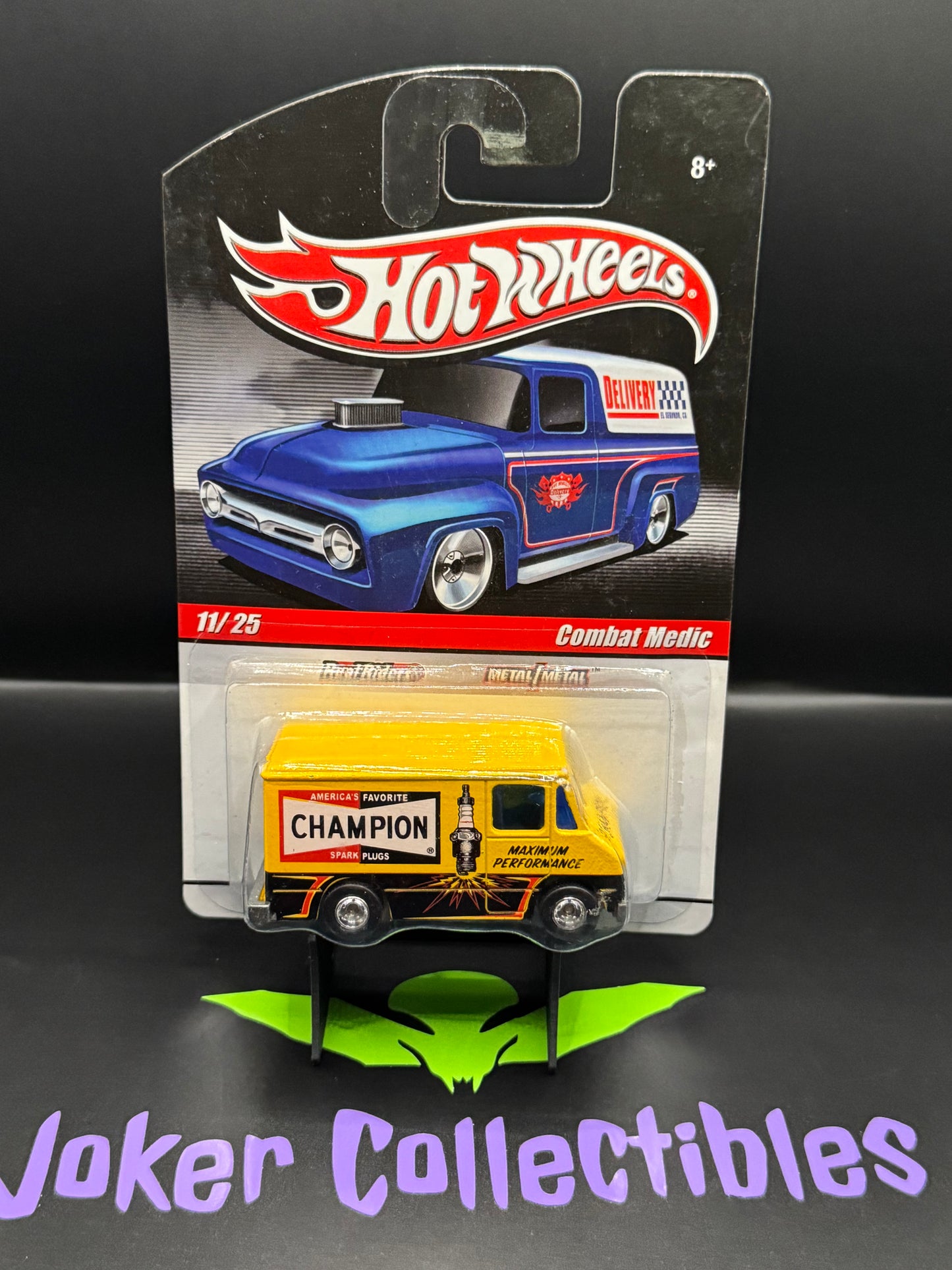 Hot Wheels Slick Rides Champion Spark Plugs Combat Medic 11/25