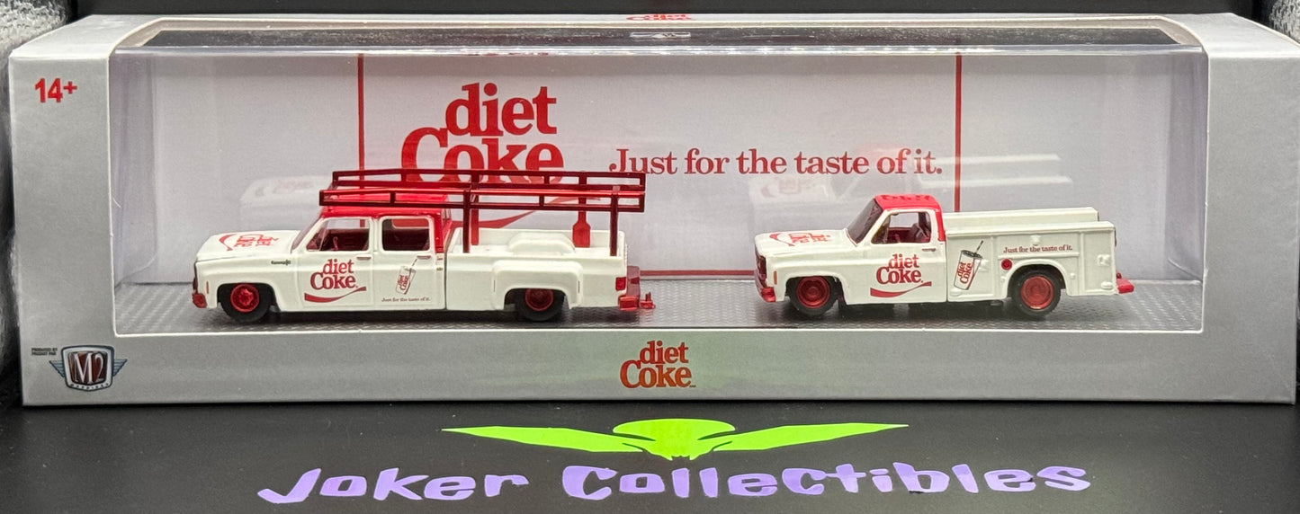 M2 Machines Chase 1973 Chevrolet Cheyenne Super 30 & 1975 GMC Sierra Grande 15 TW34 24-13