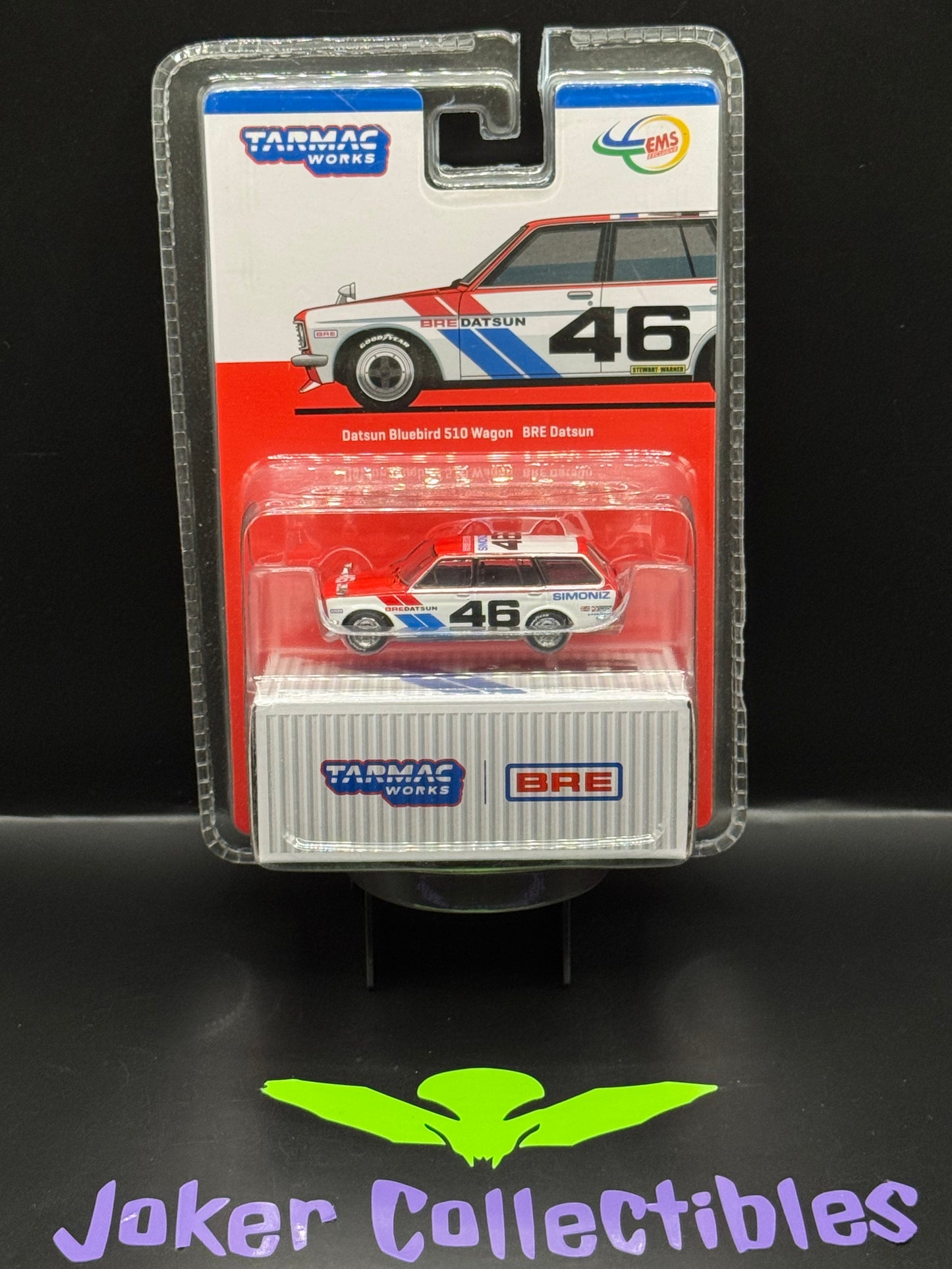 Tarmac Works Global64 EMS Exclusive Datsun Bluebird 510 Wagon BRE Datsun # 46