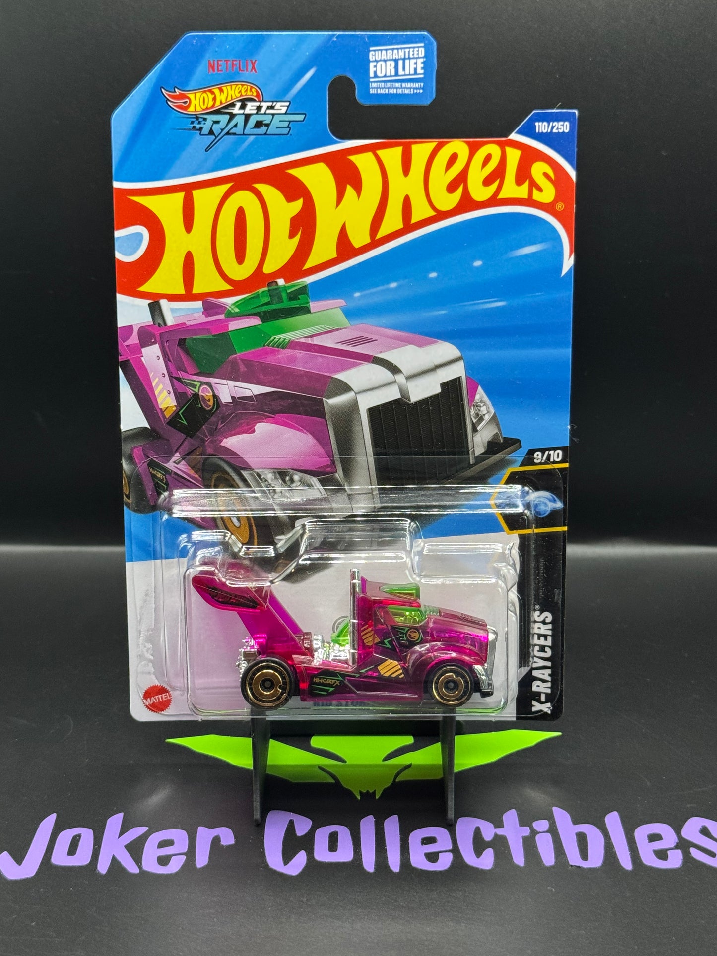 Hot Wheels 2025 Treasure Hunt Let's Race Rig Storm 110/250 X-Raycers 9/10 E Case