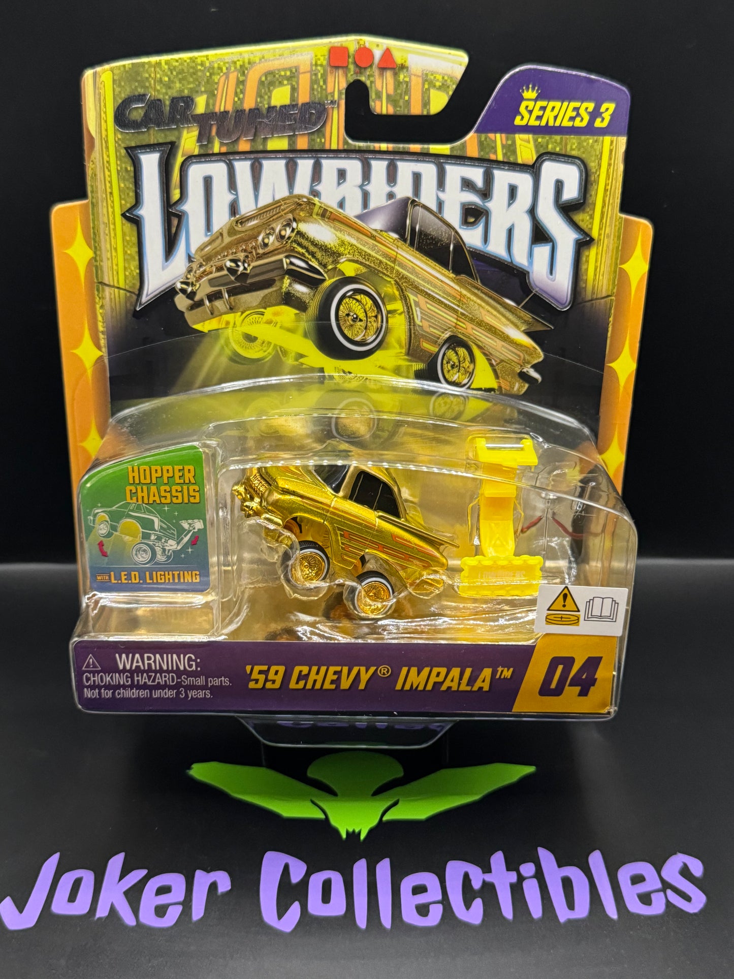 CarTuned Lowriders Show Glow Series 3 '59 Chevy Impala # 04 Car Tuned