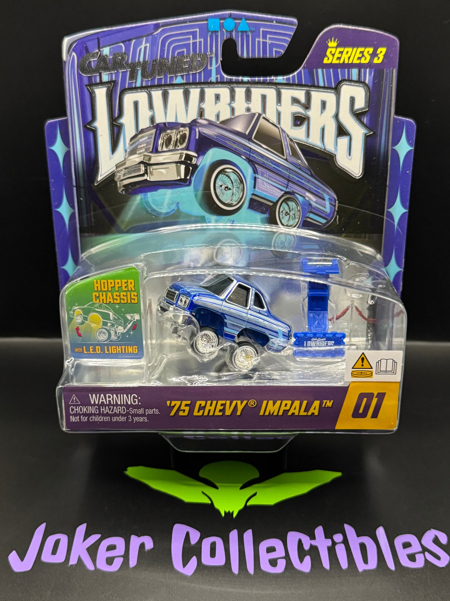 CarTuned Lowriders Show Glow Series 3 '75 Chevy Impala # 01 Car Tuned