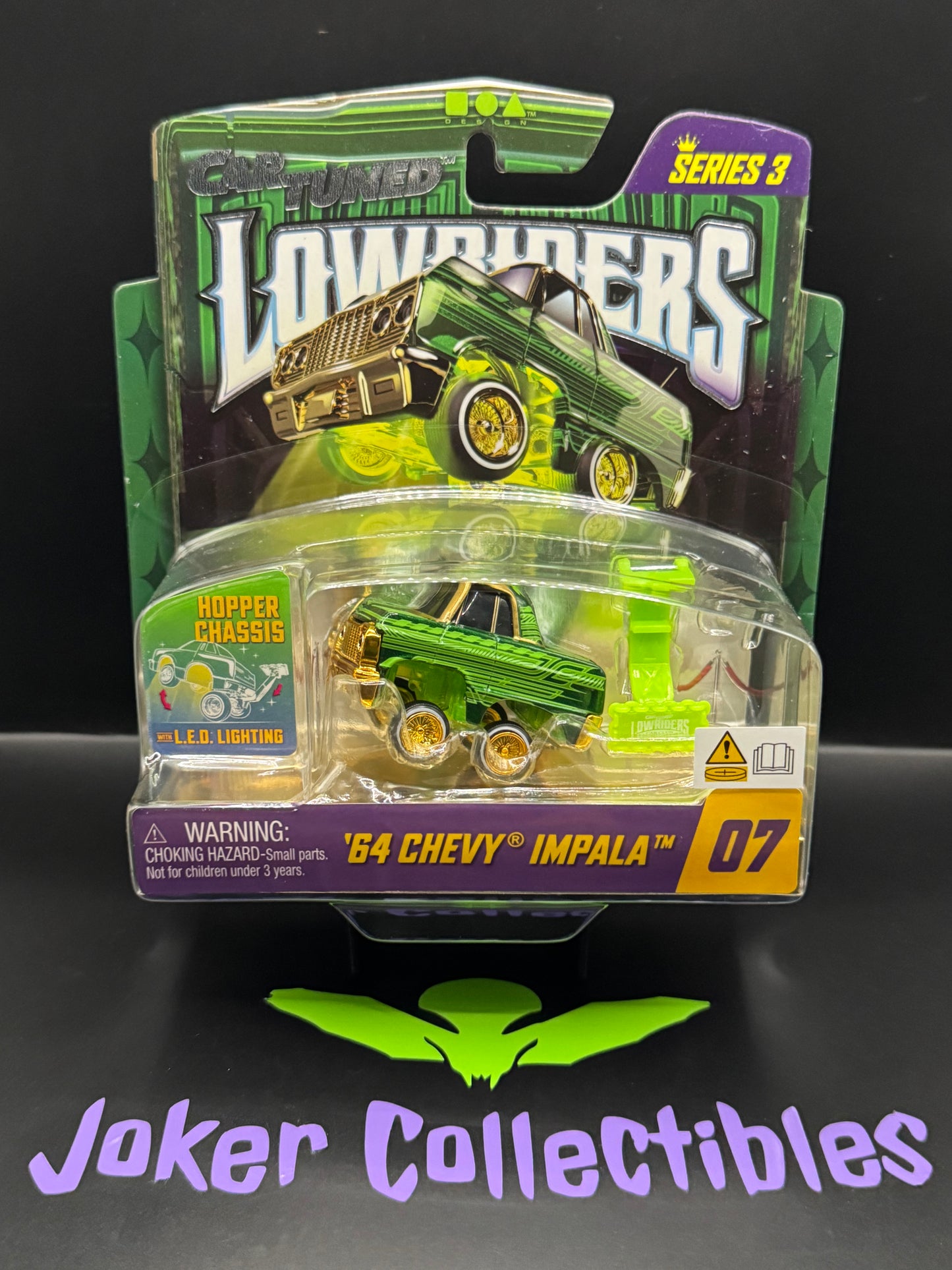 CarTuned Lowriders Show Glow Series 3 '64 Chevy Impala # 07 Car Tuned