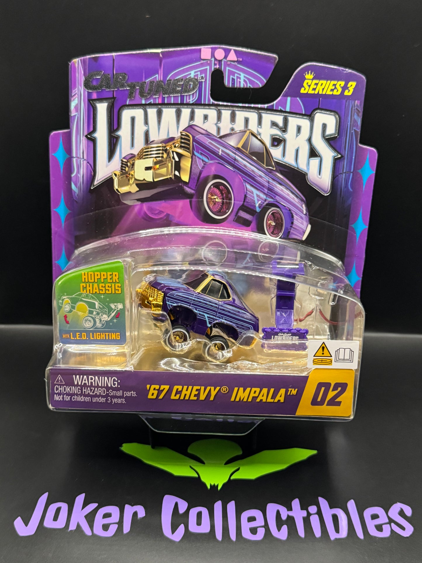 CarTuned Lowriders Show Glow Series 3 '67 Chevy Impala # 02 Car Tuned