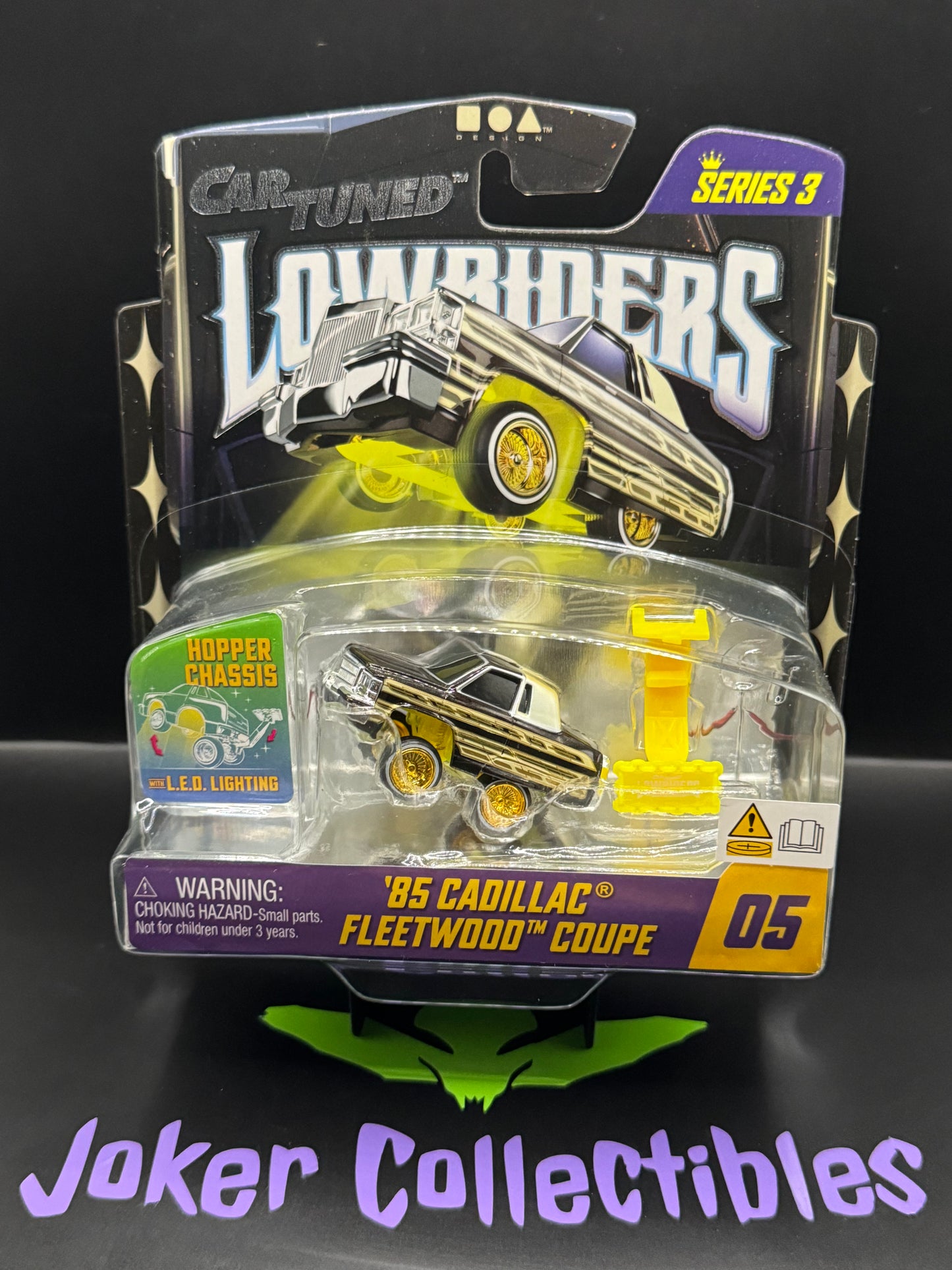 CarTuned Lowriders Show Glow Series 3 '85 Cadillac Fleetwood Coupe # 05 Car Tuned