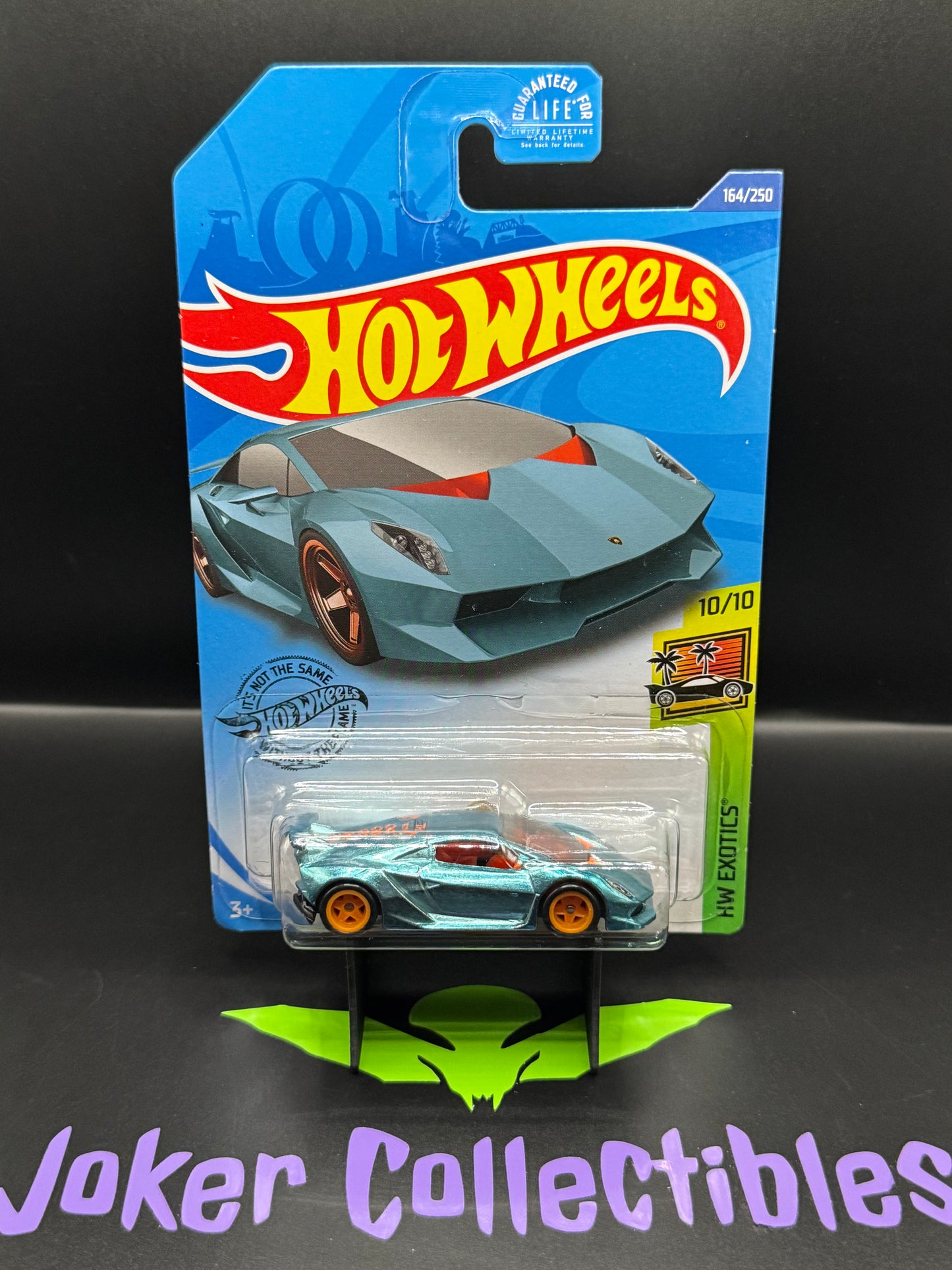 Hot Wheels 2020 Super Treasure Hunt Lamborghini Sesto Elemento 164/250 HW Exotics 10/10