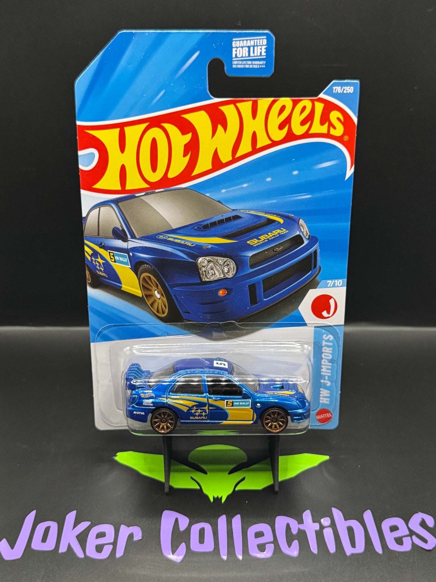 Hot Wheels 2026 Blue Subaru Impreza WRX 176/250 HW J-Imports 7/10 J Case