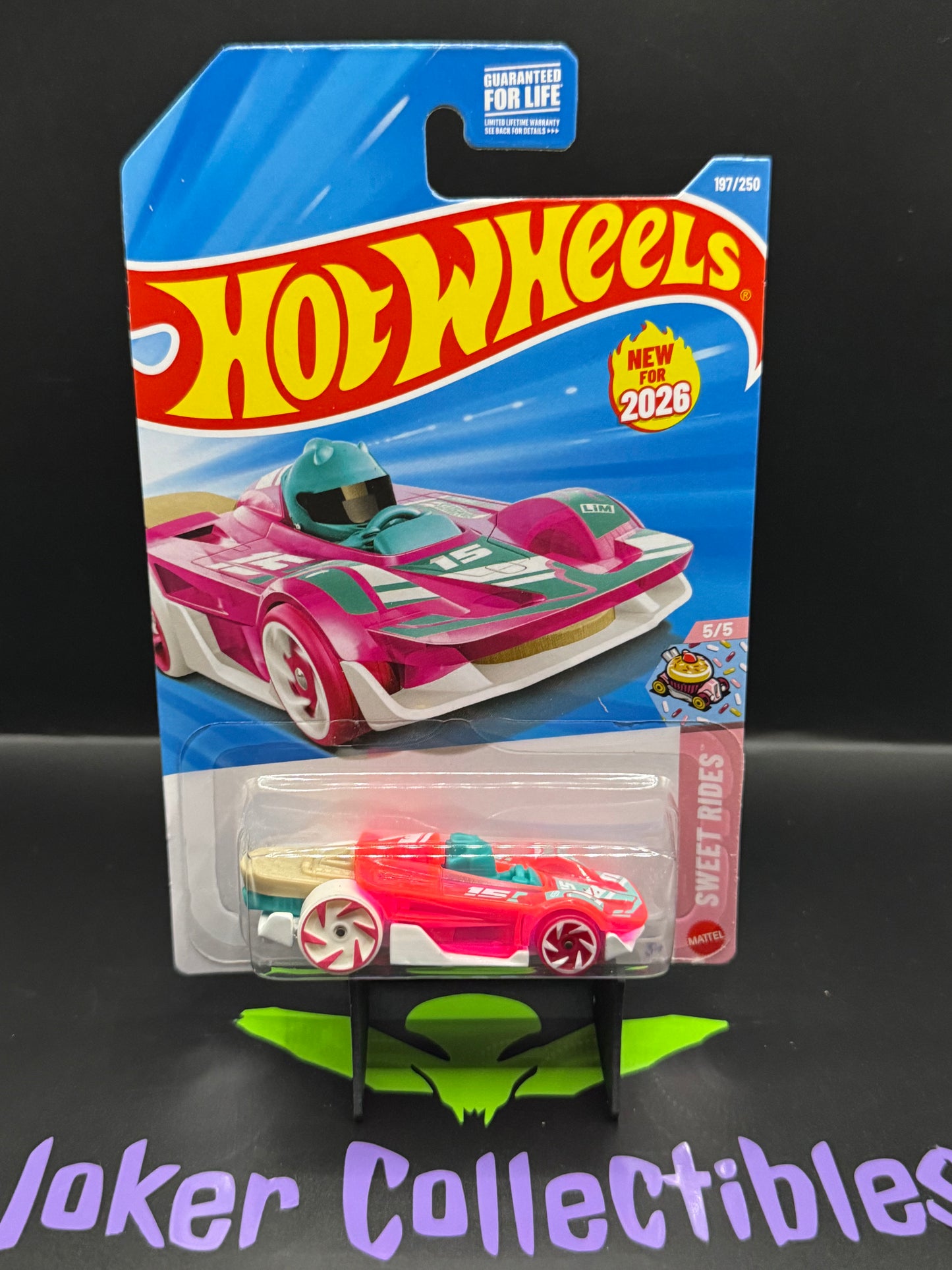 Hot Wheels 2026 Pink Mad Drip 197/250 Sweet Rides 5/5 J Case