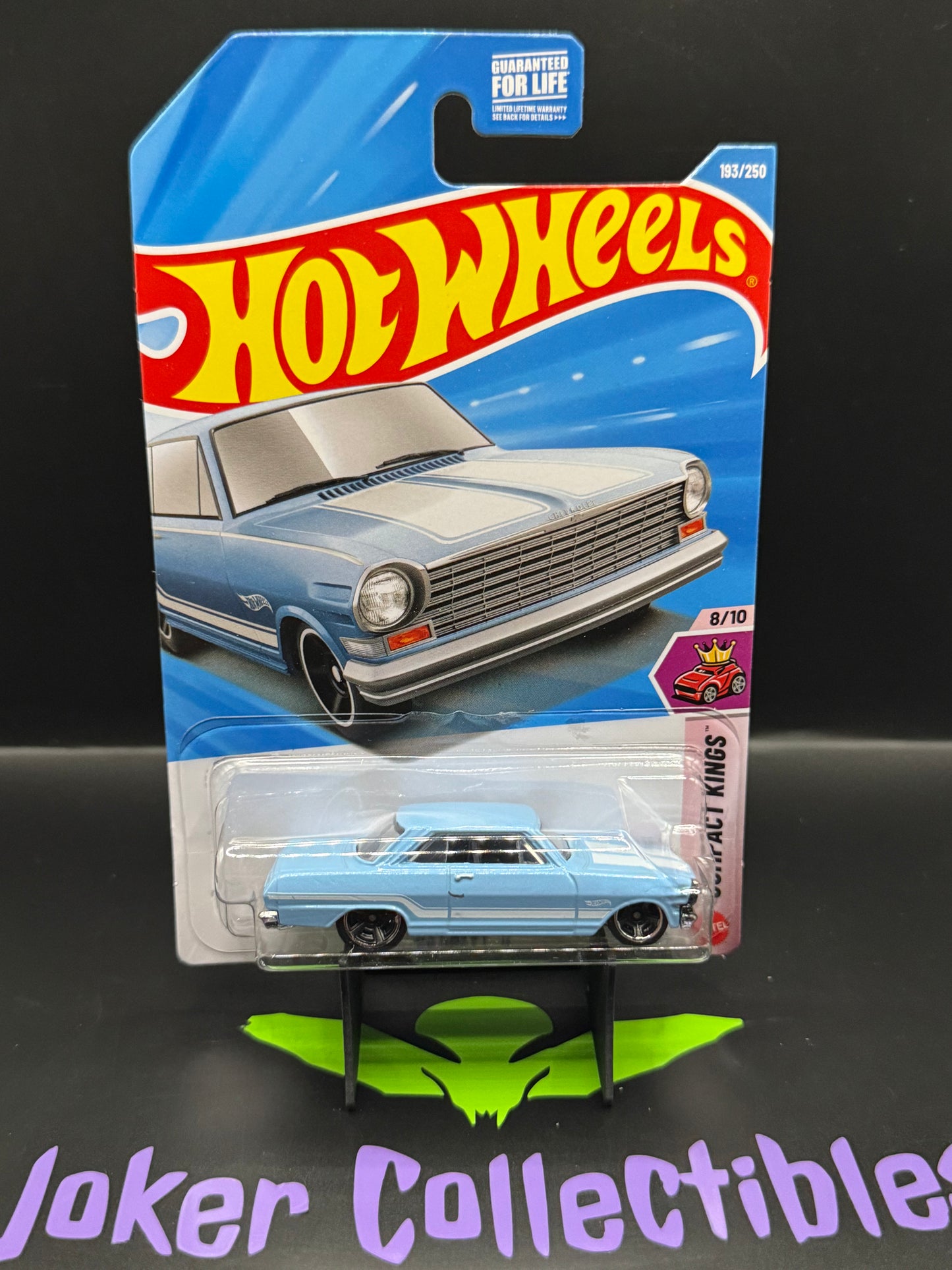 Hot Wheels 2026 Blue '63 Chevy II 193/250 Compact Kings 8/10 J Case