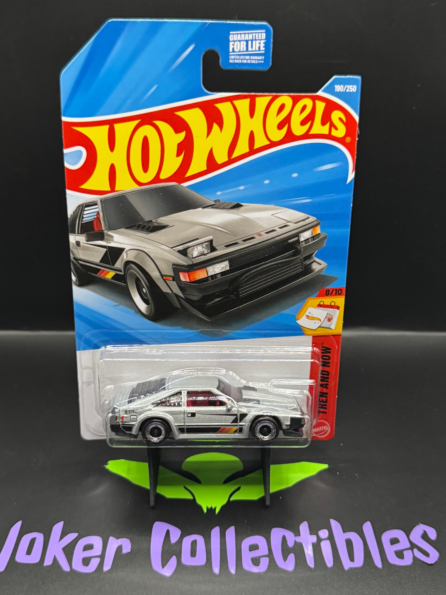Hot Wheels 2026 Silver '82 Toyota Supra 190/250 Then and Now 8/10 J Case