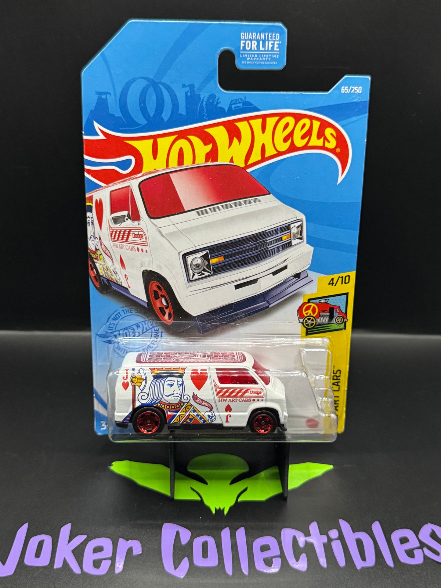 Hot Wheels 2021 Treasure Hunt Custom '77 Dodge Van 65/250 HW Art Cars 4/10