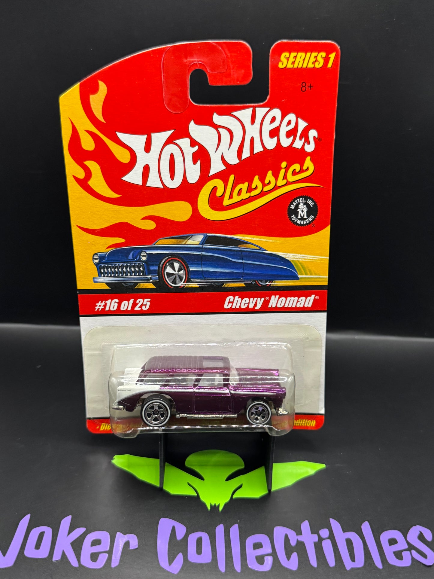 Hot Wheels Classics Series 1 Purple Chevy Nomad # 16 of 25