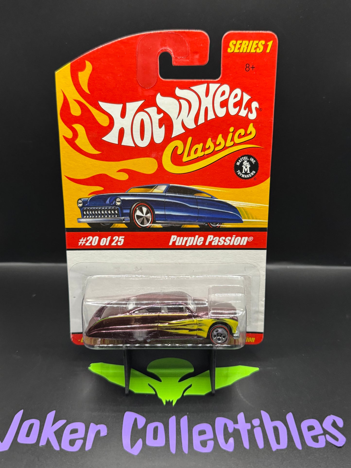 Hot Wheels Classics Series 1 Purple & Yellow Purple Passion # 20 of 25