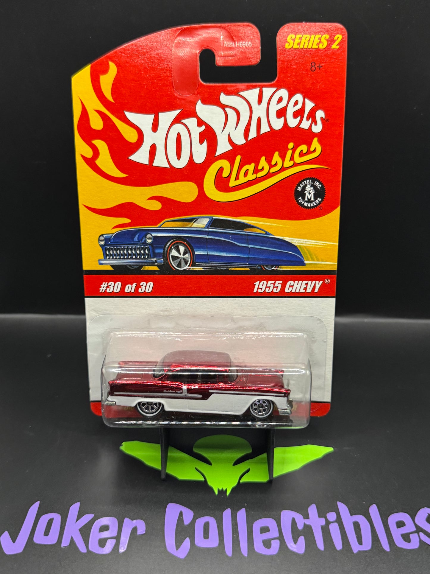 Hot Wheels Classics Series 2 Red & White 1955 Chevy # 30 of 30