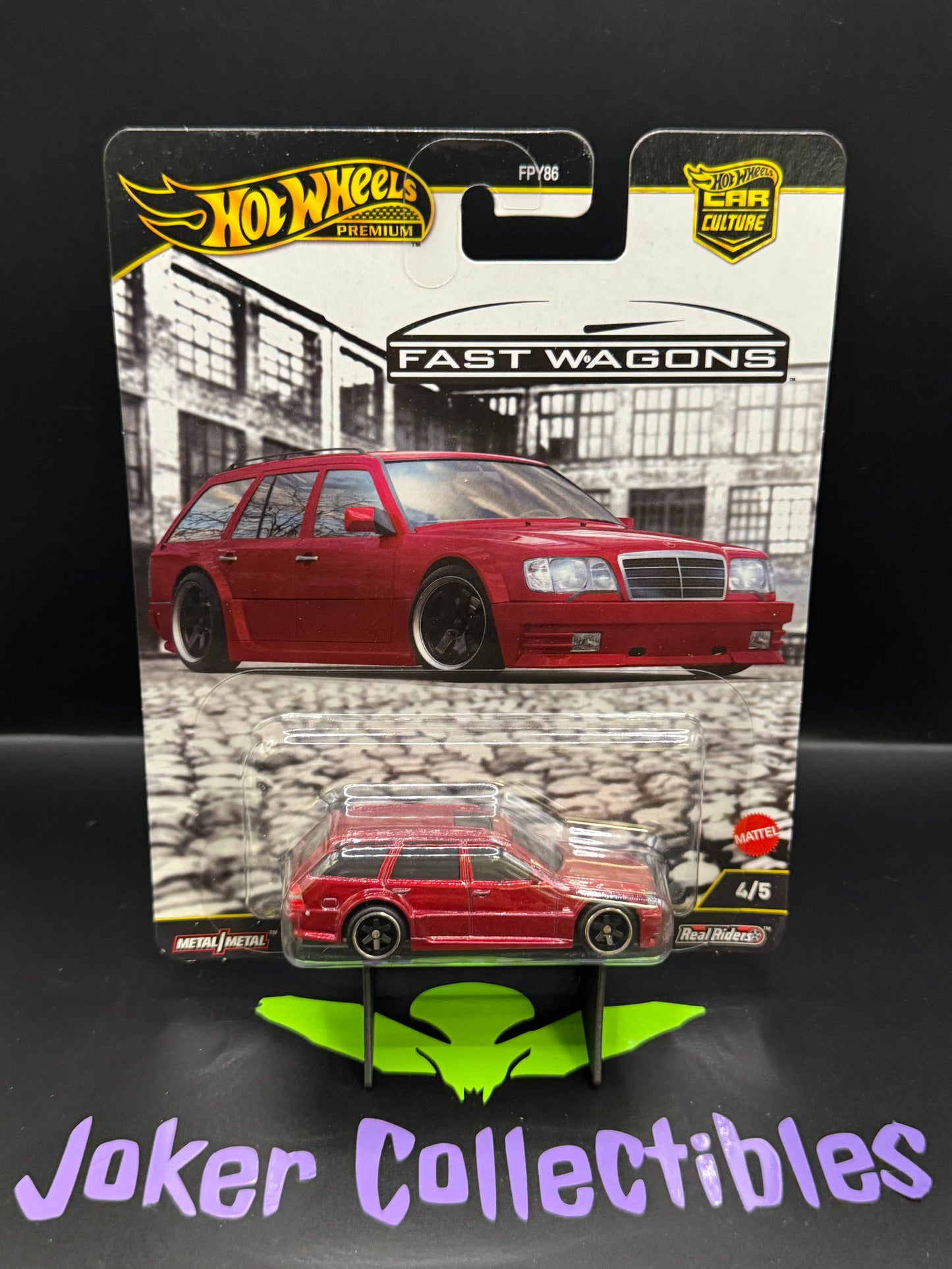 Hot Wheels Premium Car Culture Fast Wagons Mercedes-Benz E 36 AMG # 4/5