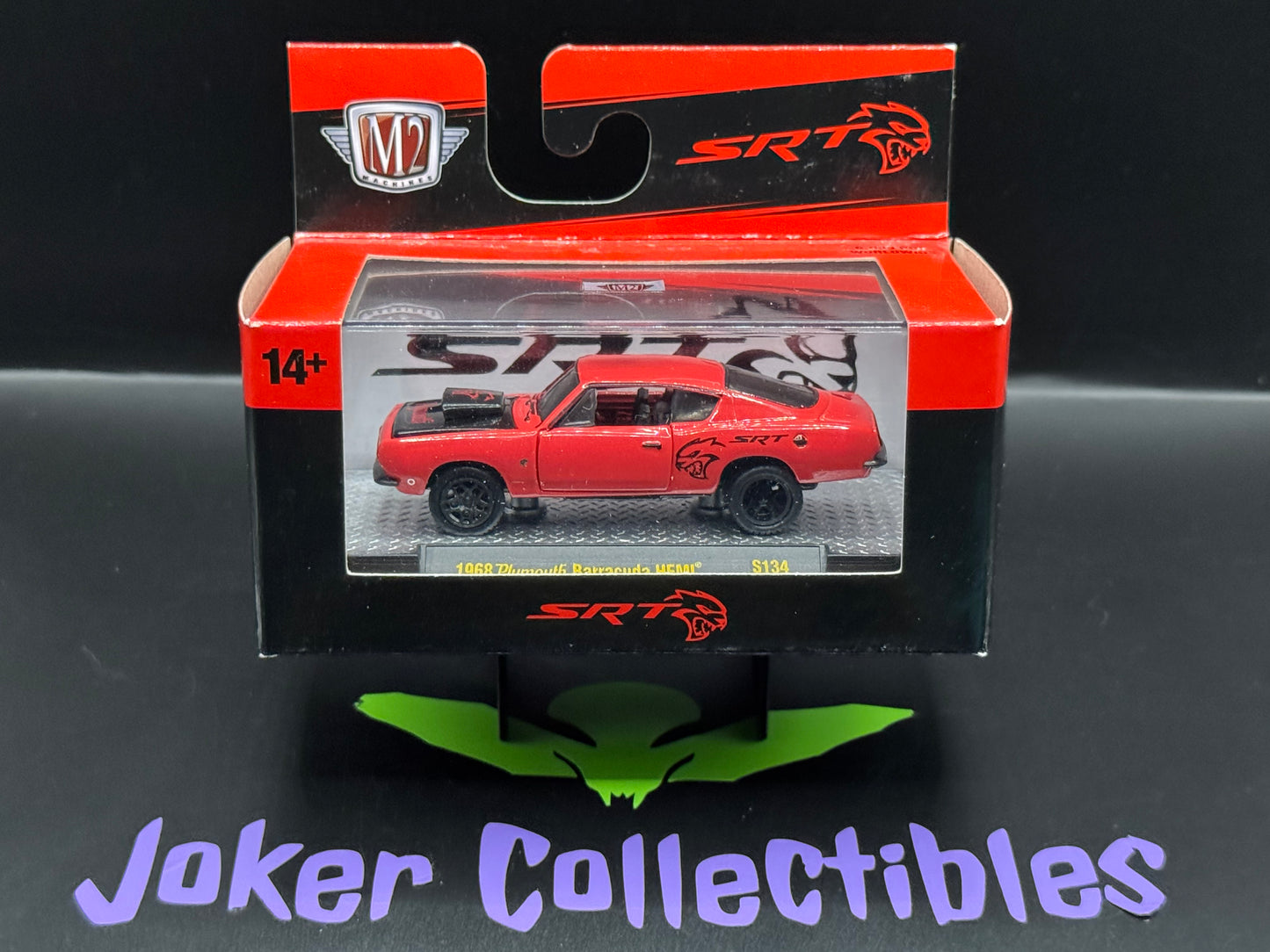 M2 Machines SRT Red 1968 Plymouth Barracuda HEMI S134 25-18
