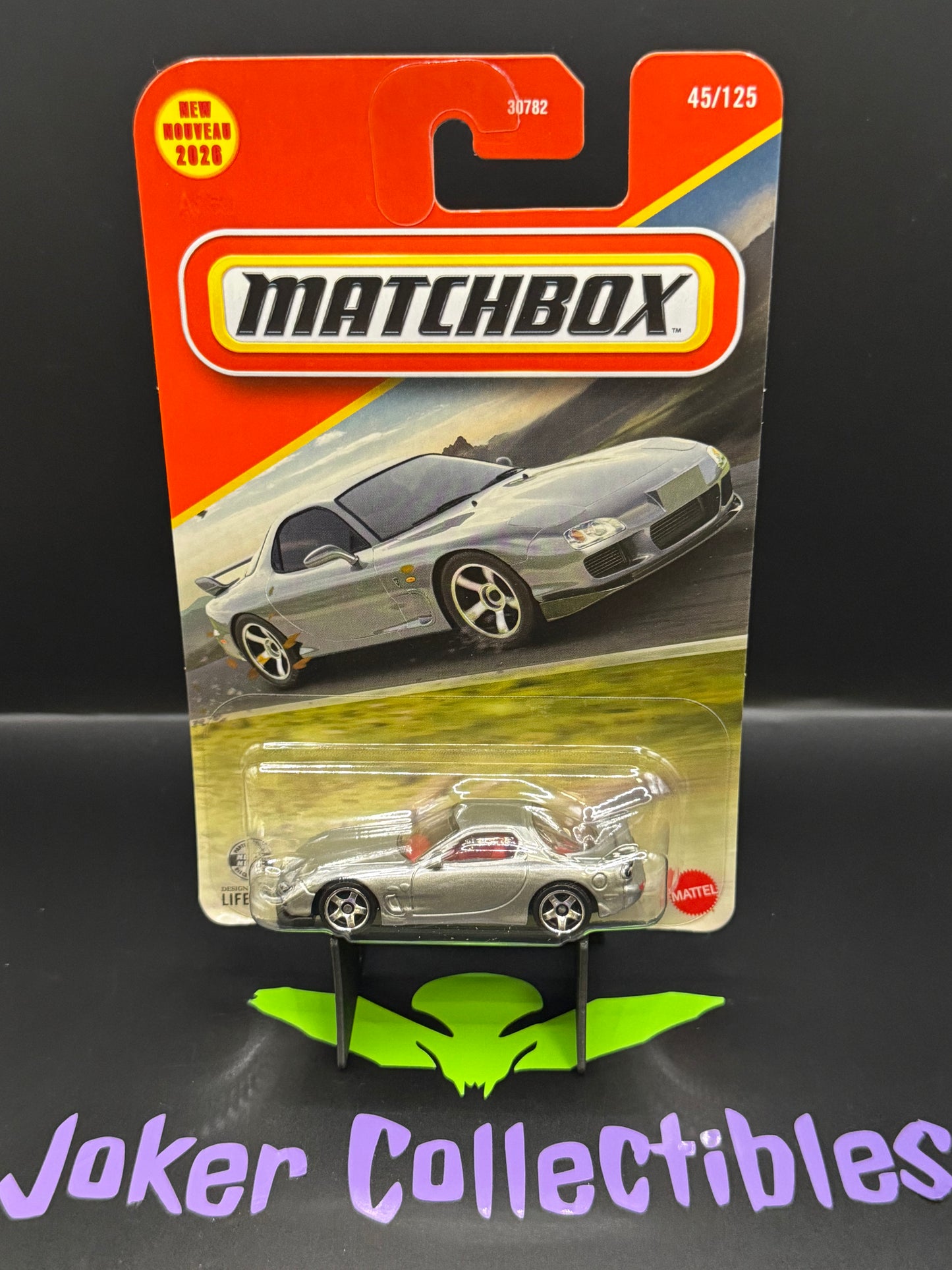 Matchbox 2026 Black 2002 Mazda RX-7 Spirit R 45/125