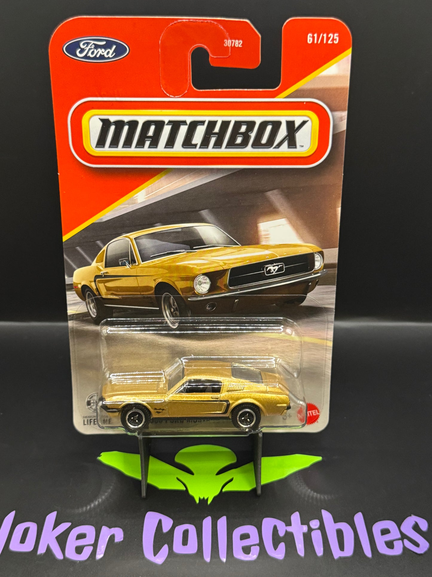 Matchbox 2026 Gold 1968 Ford Mustang Fastback 61/125