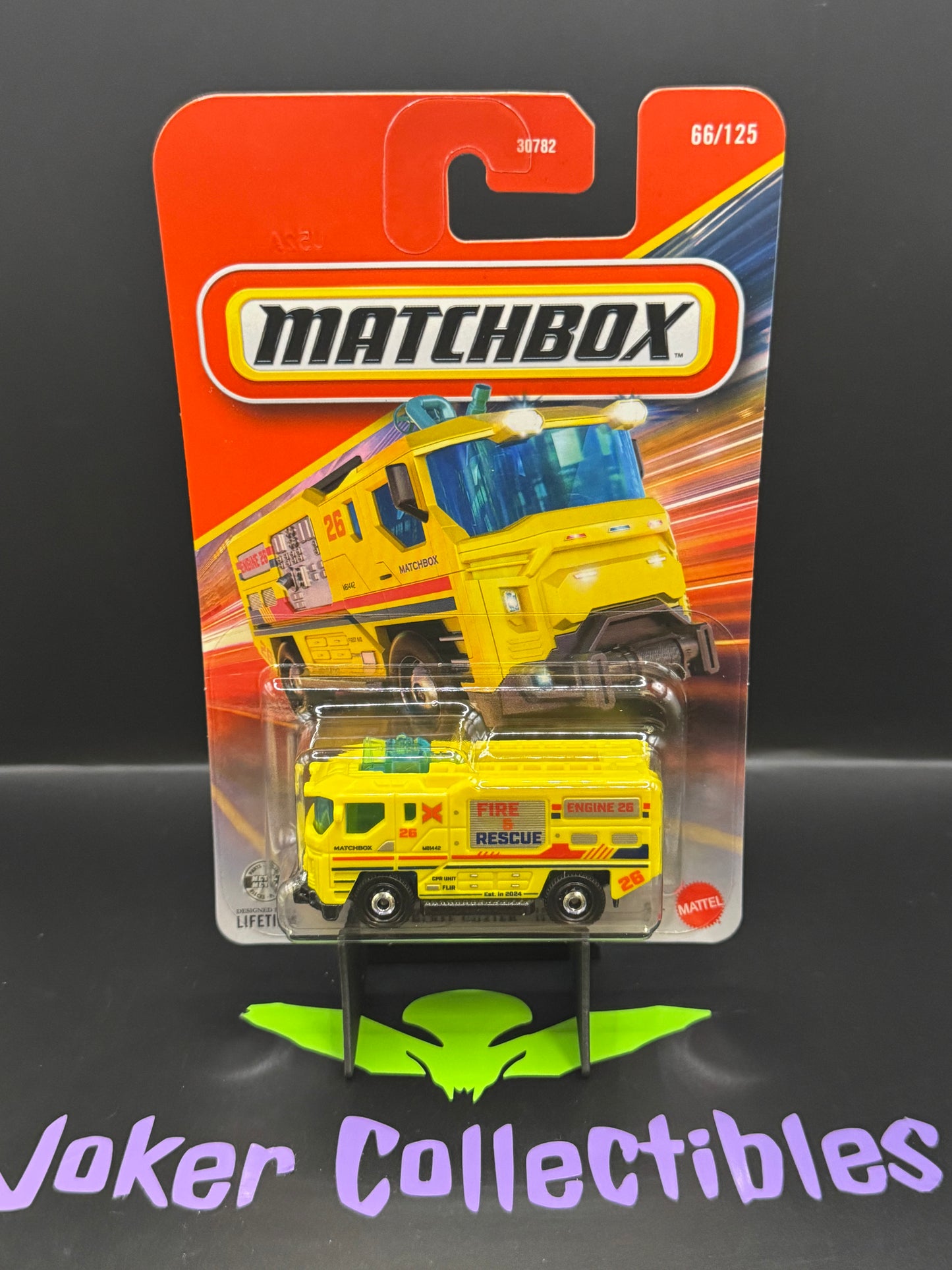 Matchbox 2026 Yellow Blaze Buster II 66/125